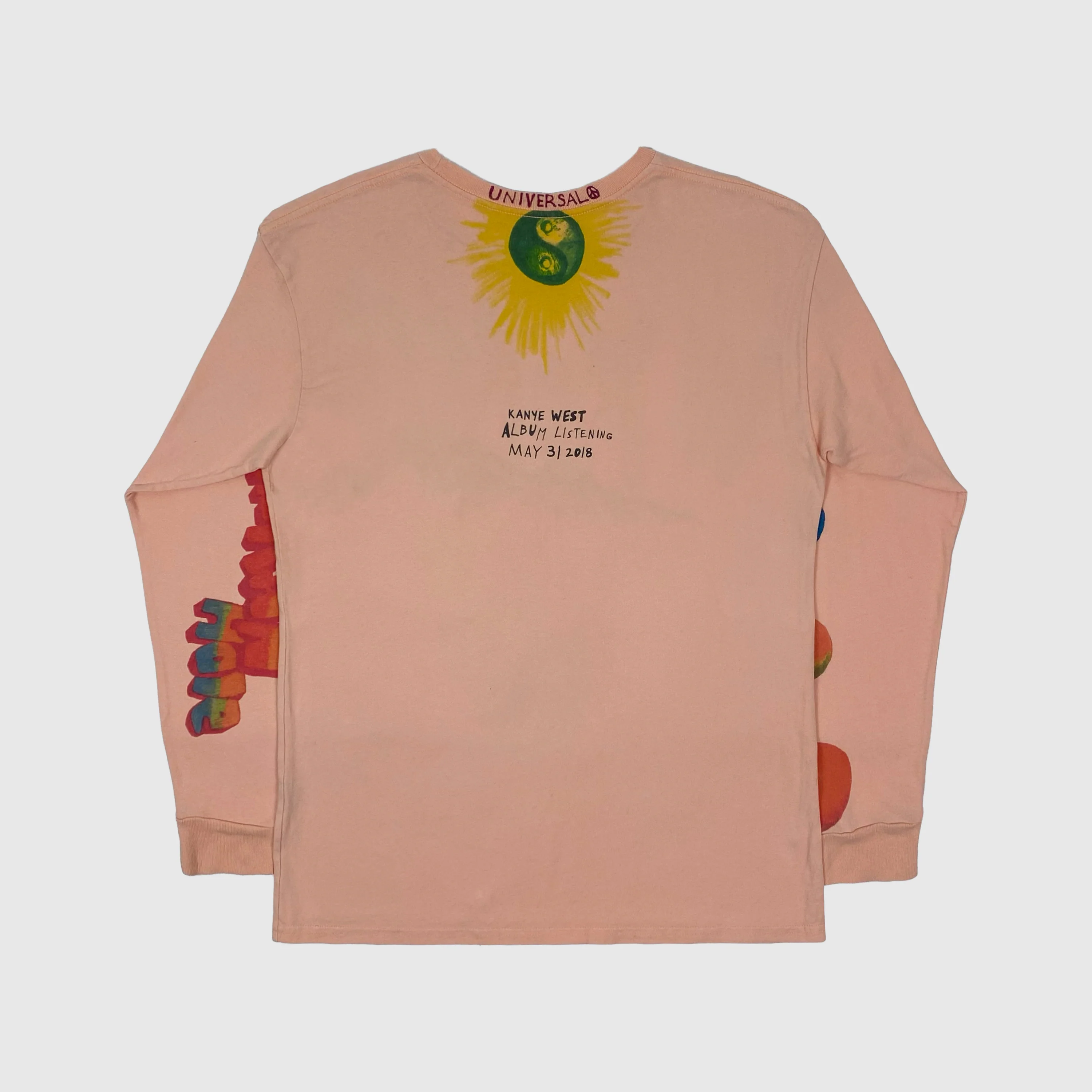 Ye 2018 Wyoming Scribble Long Sleeve By Wes Lang - Image 5