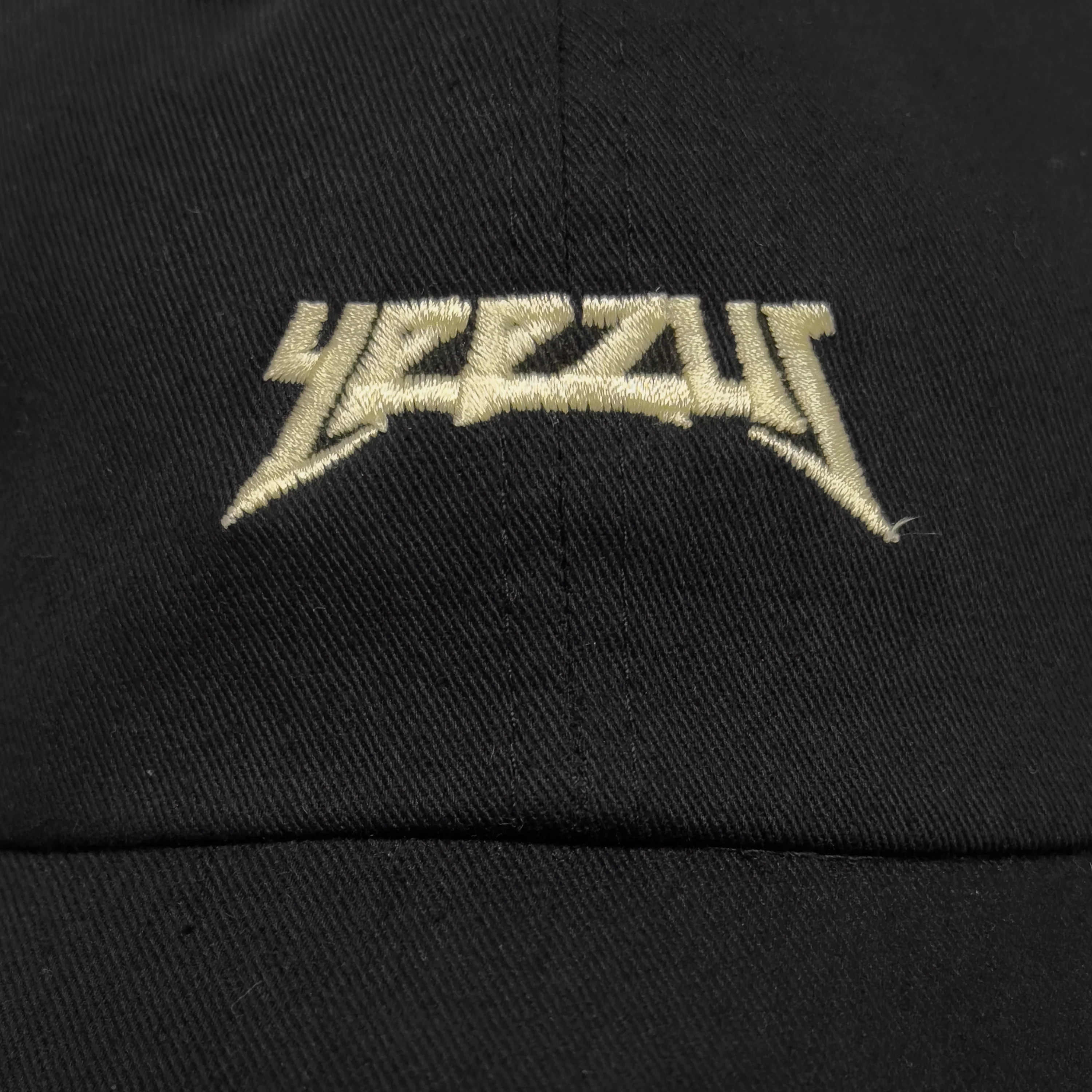 Yeezus 2015 Unreleased Logo V1 Hat In Black - Image 2