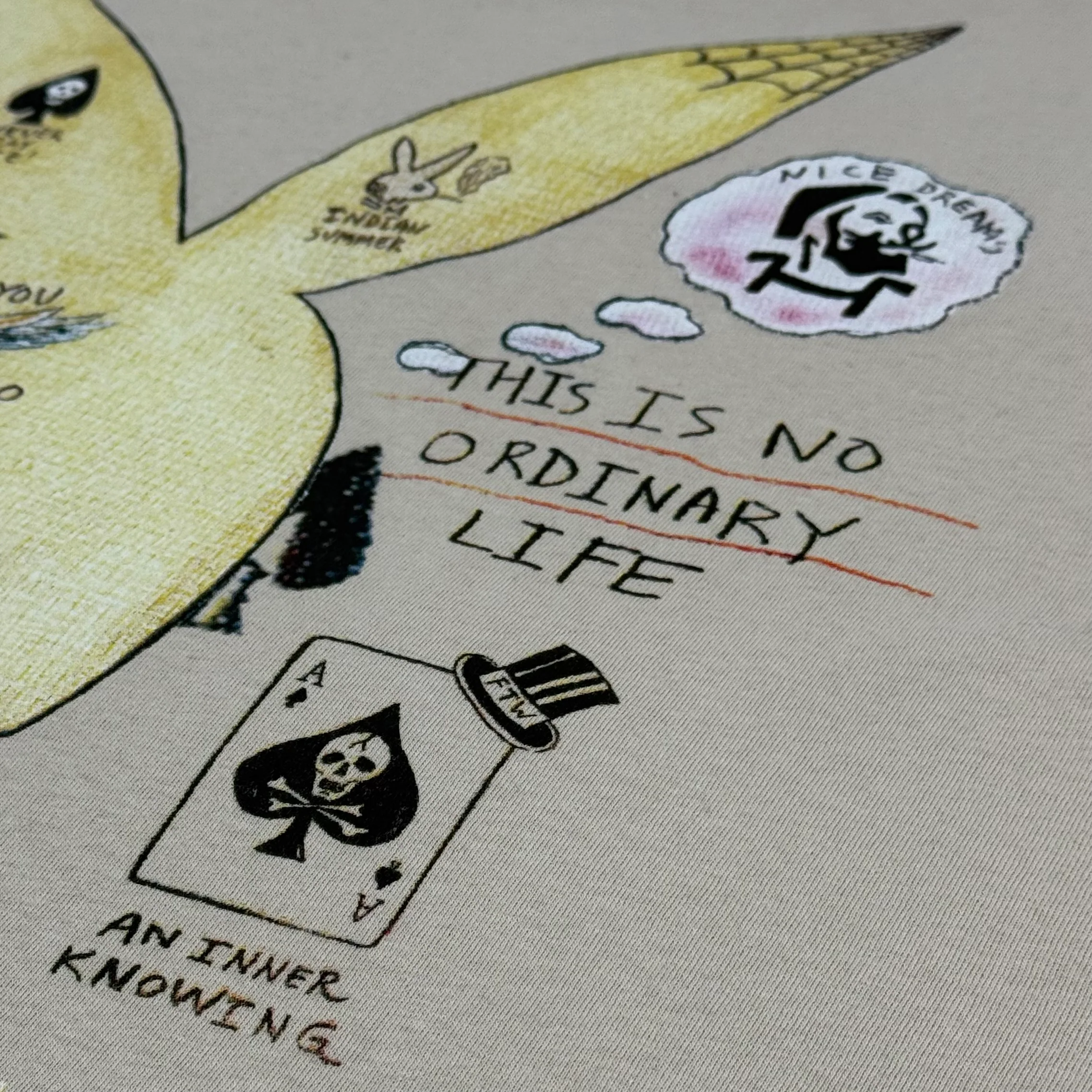 Yeezus 2015 Unreleased ‘The Silver Lining’ Tee By Wes Lang - Image 5