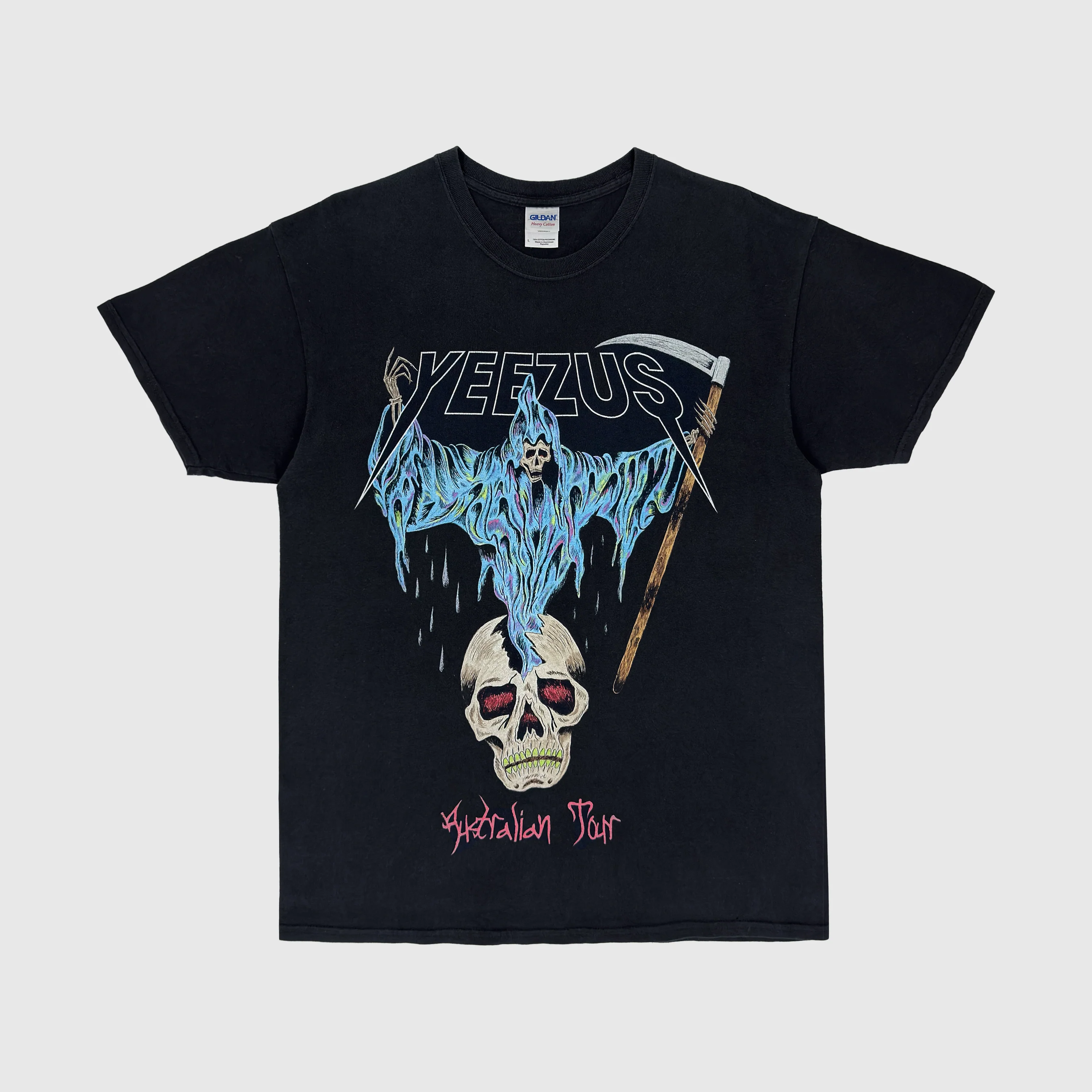 Yeezus Australian Tour 2014 Flying Reaper Tee By Wes Lang