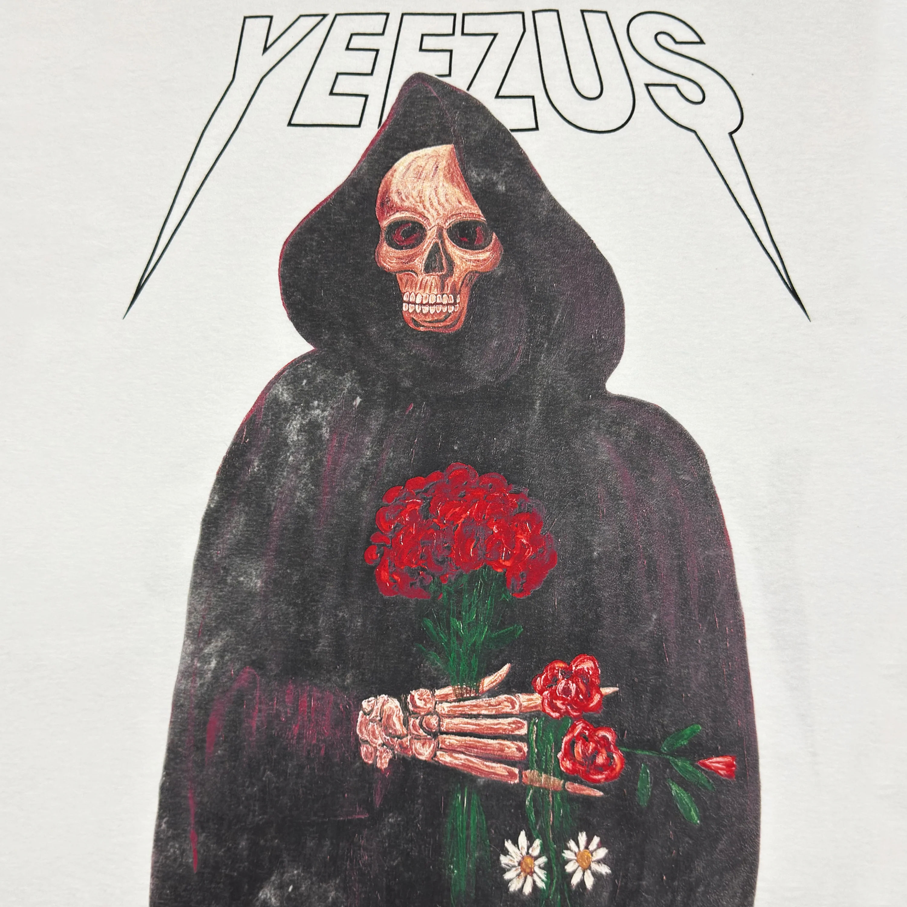 Yeezus Australian Tour 2014 Reaper Tee By Wes Lang - Image 2