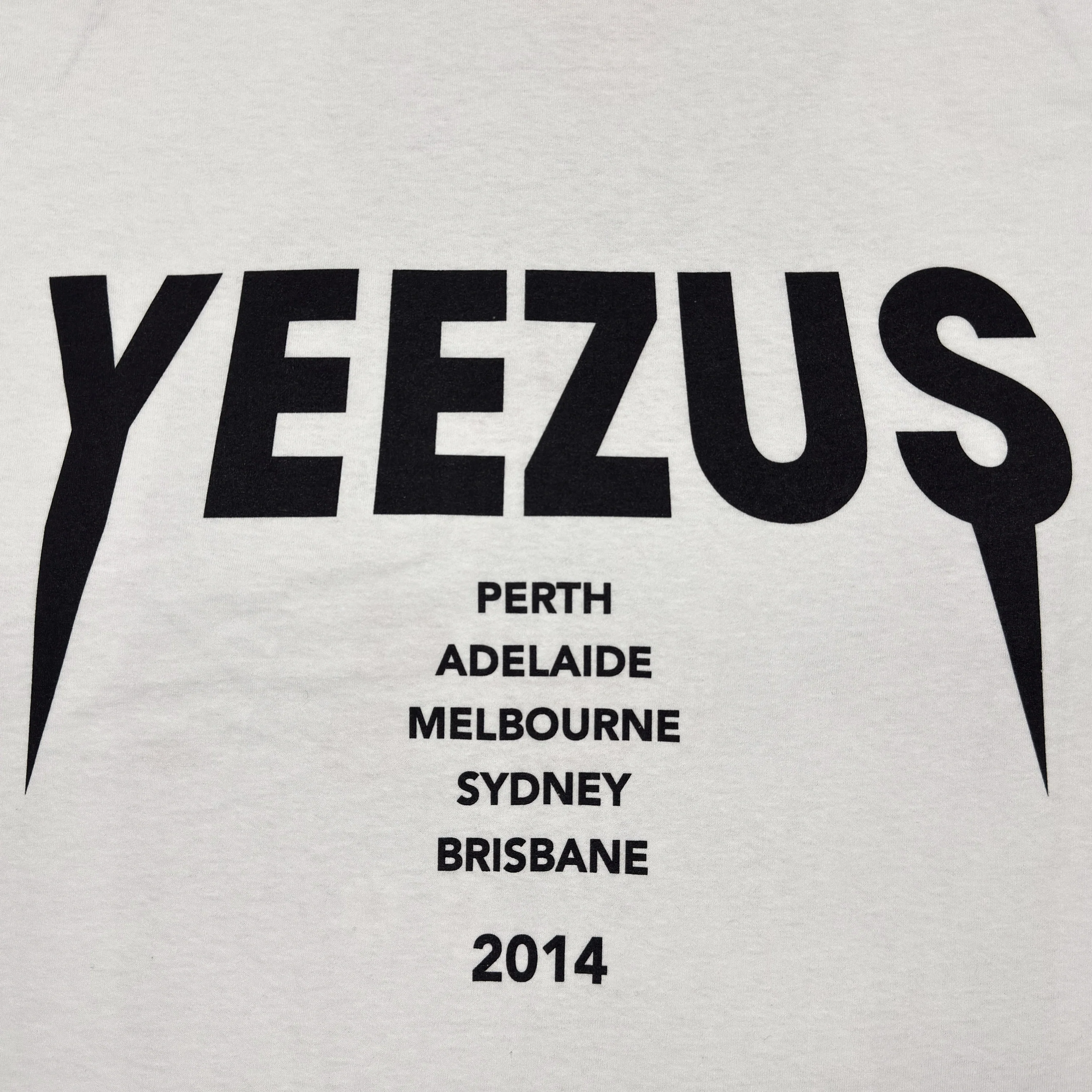 Yeezus Australian Tour 2014 Reaper Tee By Wes Lang - Image 7