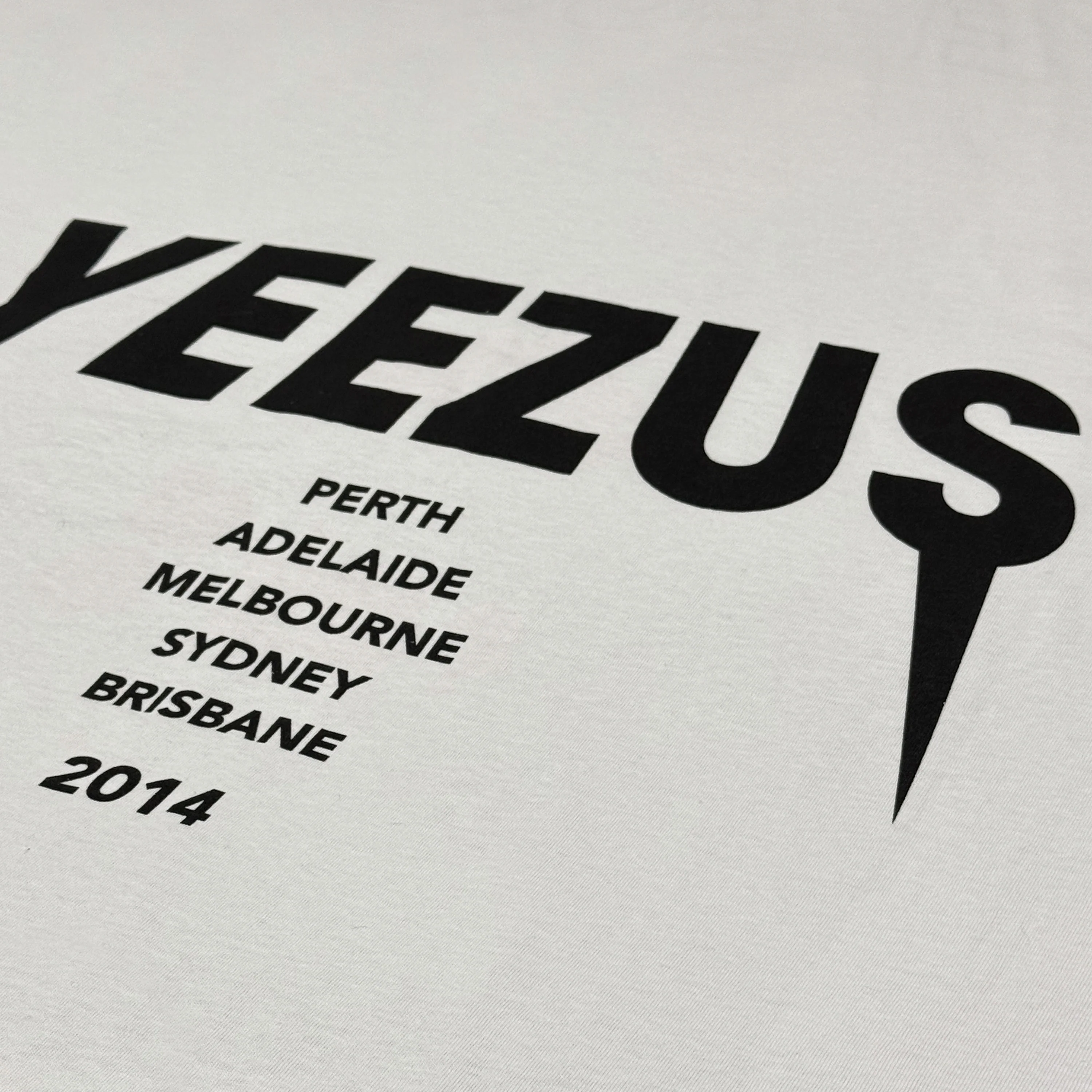 Yeezus Australian Tour 2014 Reaper Tee By Wes Lang - Image 8