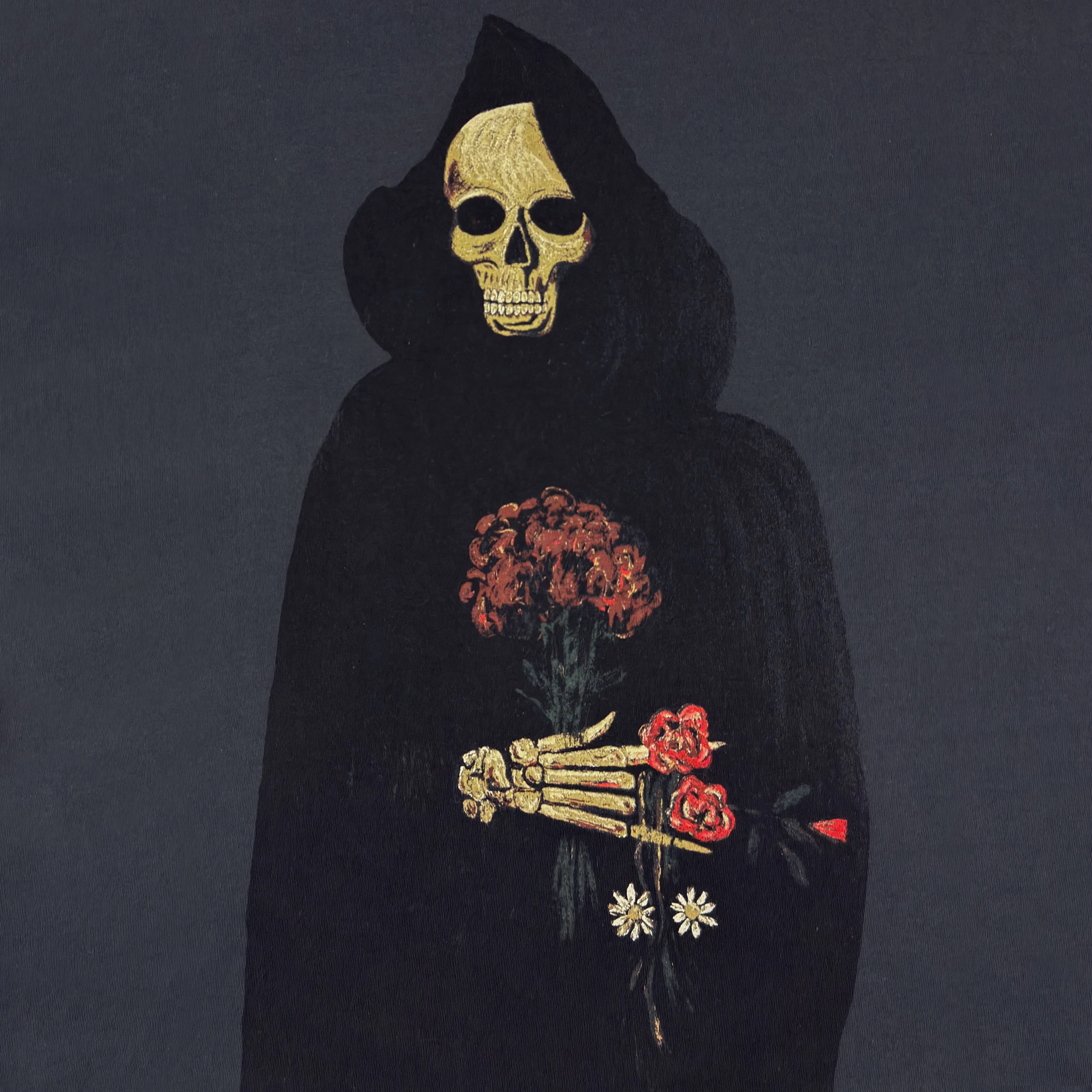 Yeezus Tour 2013 'Black Friday' Reaper Tee By Wes Lang - Image 2