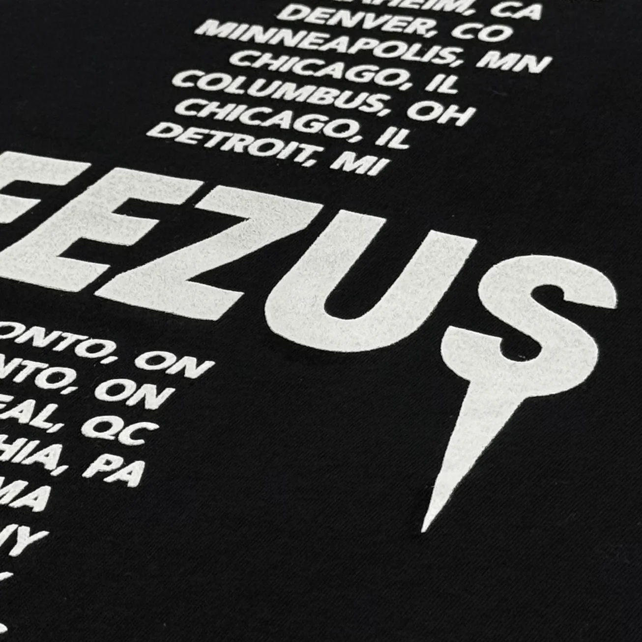 Yeezus Tour 2013 Black Skinhead Tee By Nick Knight - Image 6