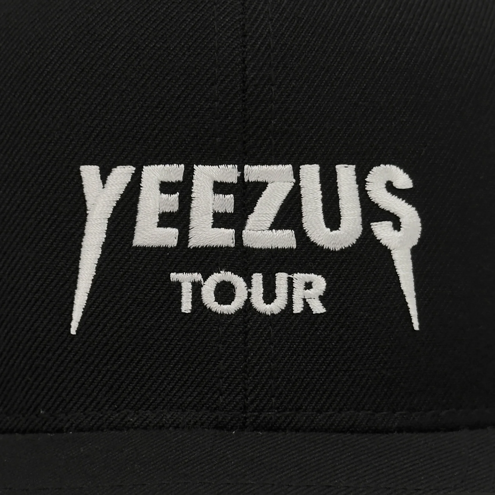 Yeezus Tour 2013 OG Embroidered Hat In Black - Image 2