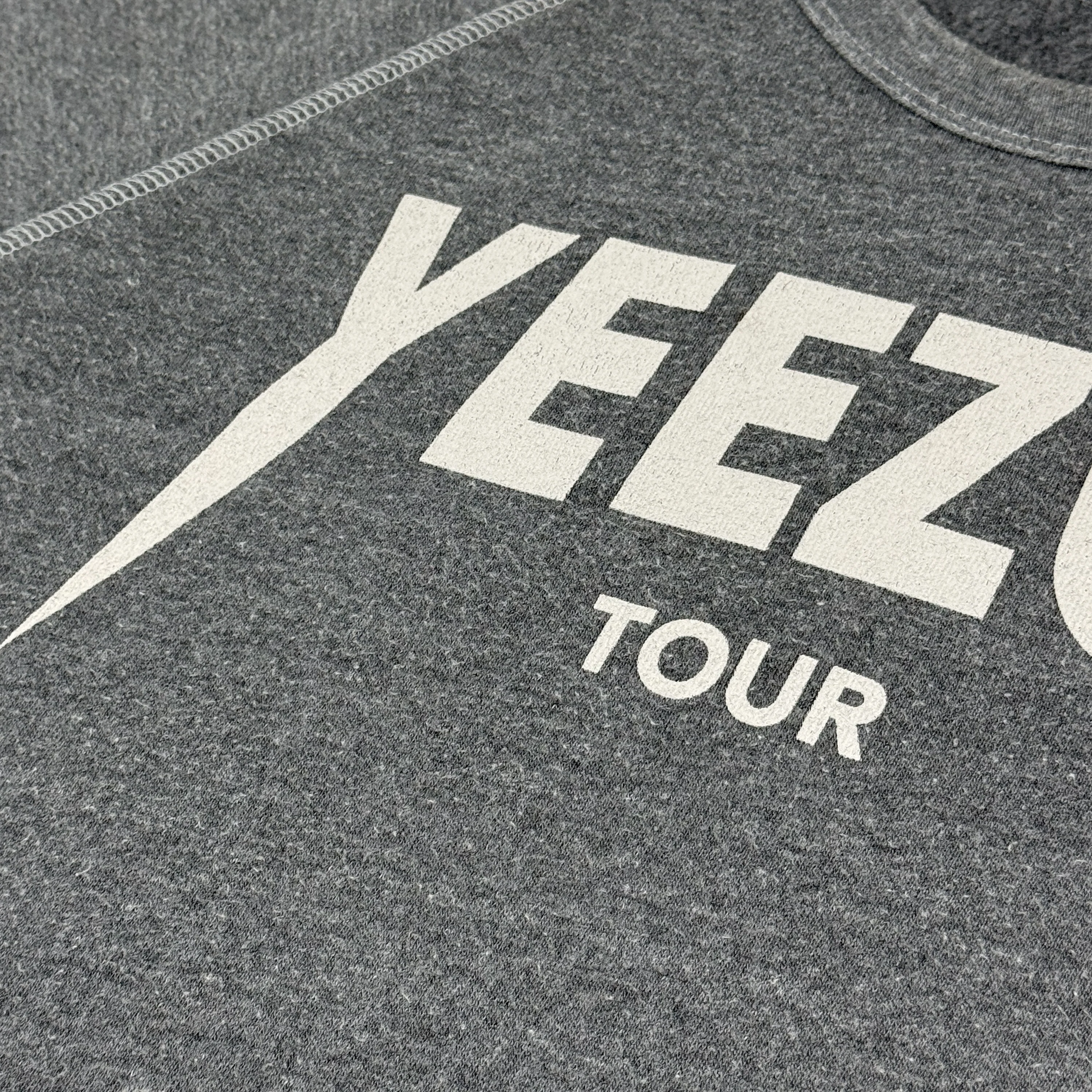 Yeezus Tour 2013 OG Raglan Crewneck By Virgil Abloh - Image 3