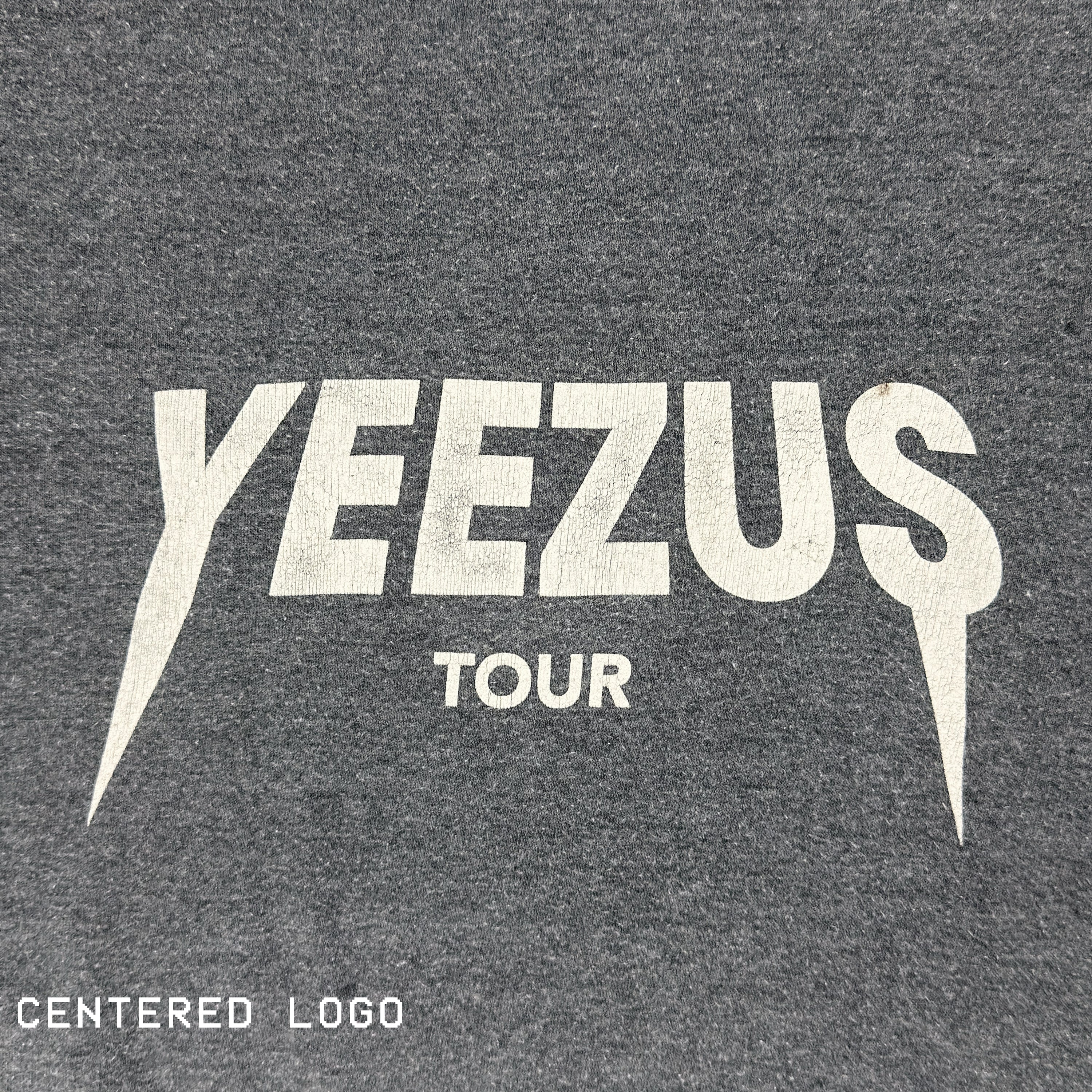 Yeezus Tour 2013 OG Raglan Crewneck By Virgil Abloh - Image 5