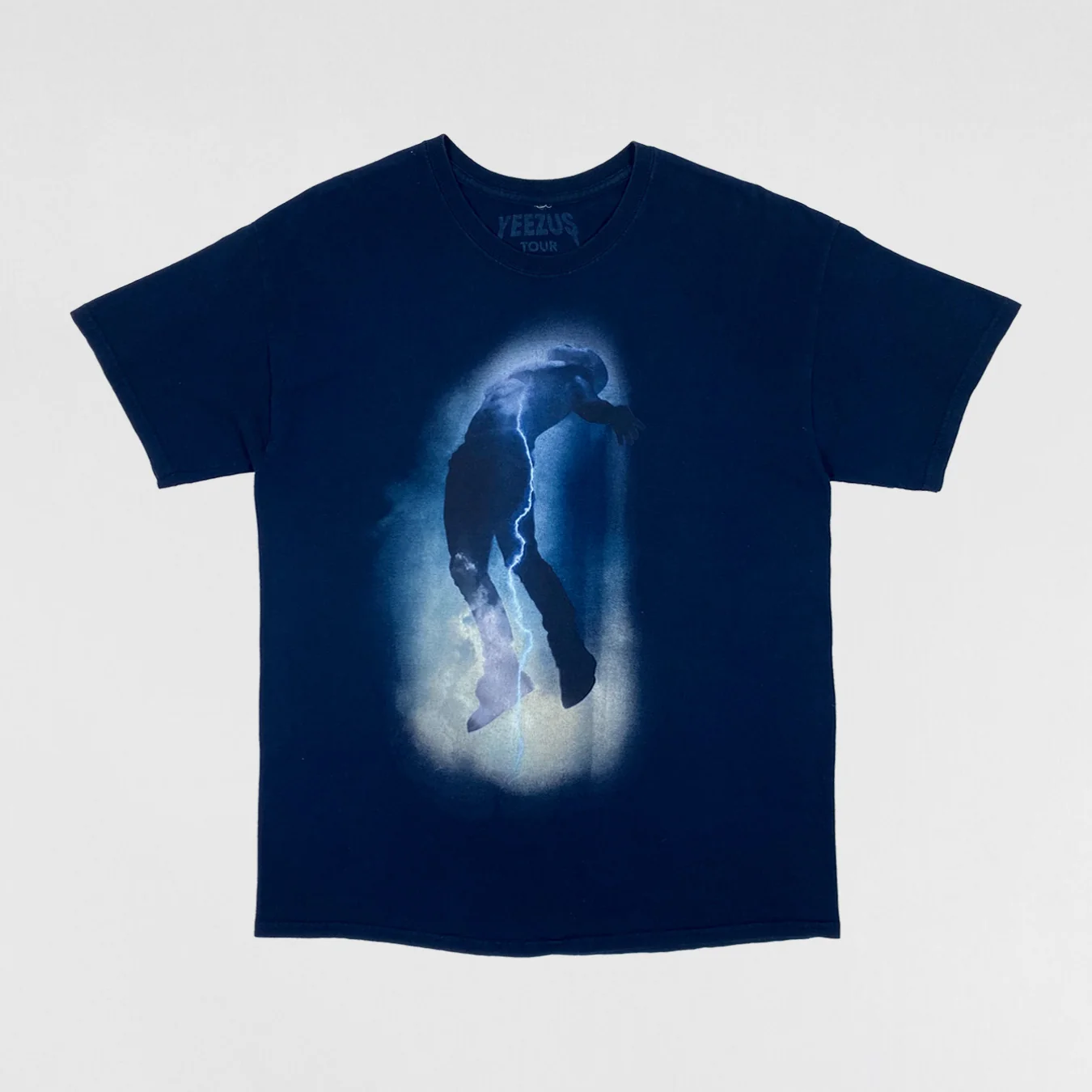 Yeezus Tour 2013 OG Lightning Tee By Virgil Abloh