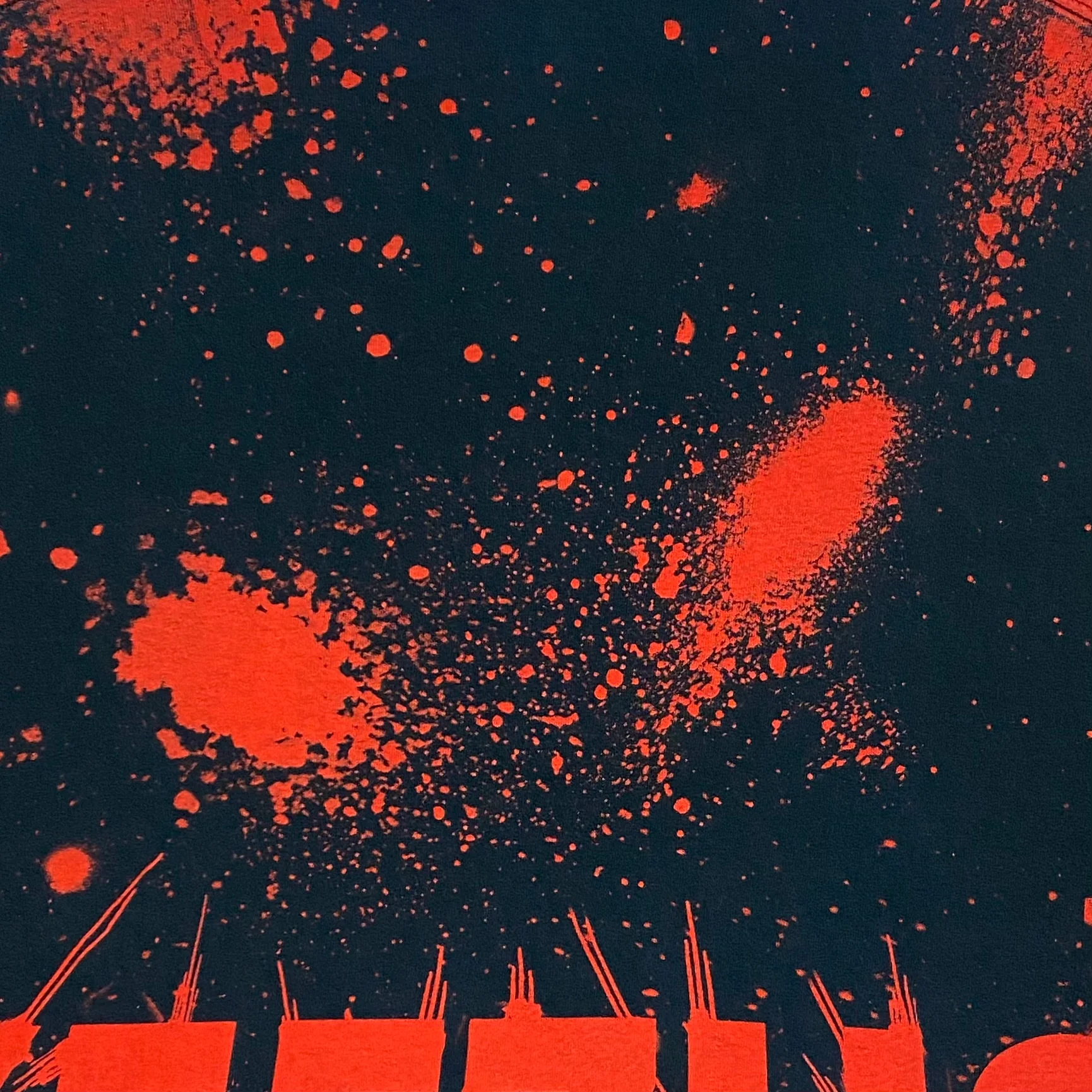 Yeezus Tour 2014 Australian Reaper Tee In Red Splatter - Image 6