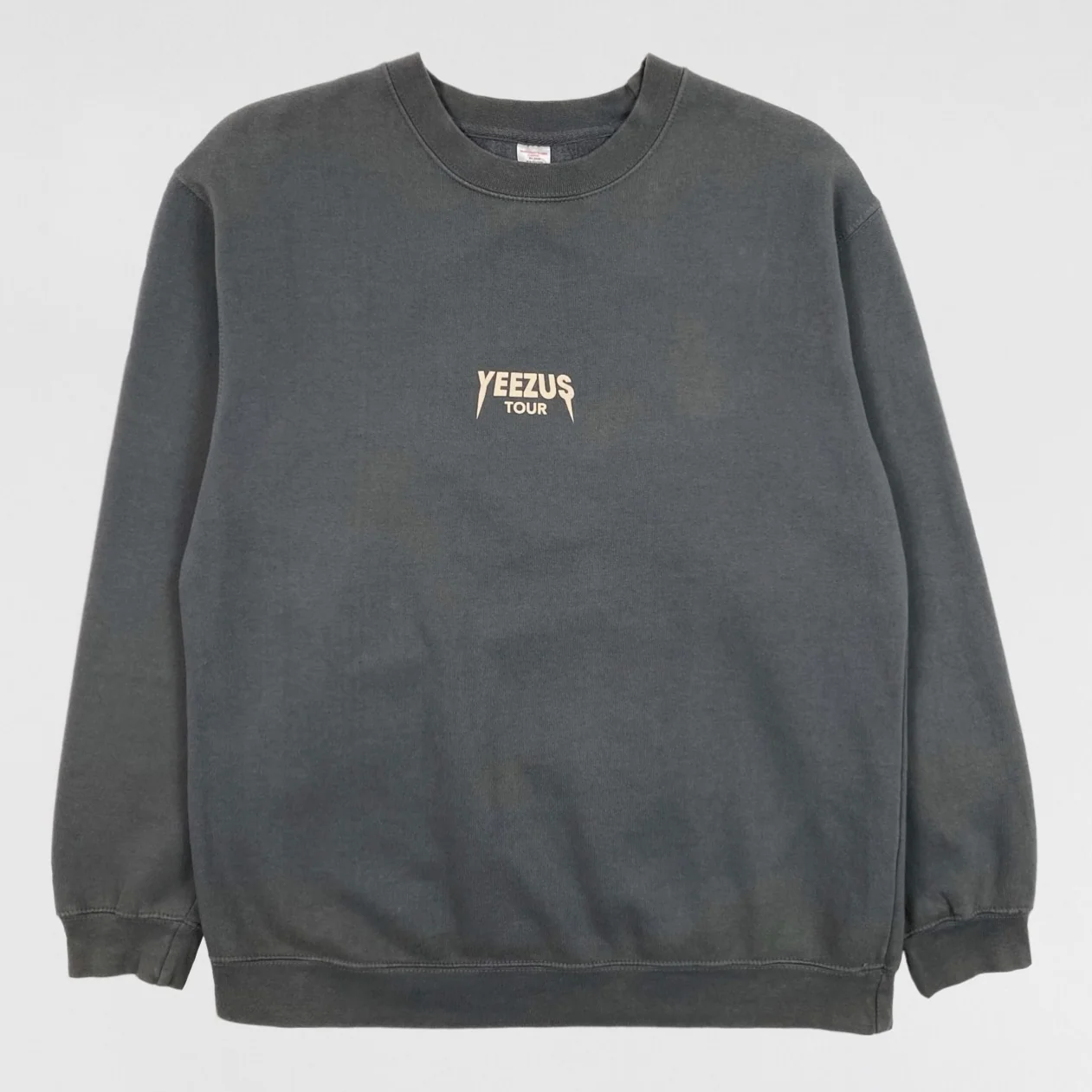 Yeezus Tour 2014 Flying Reaper Crewneck In Grey - Image 5