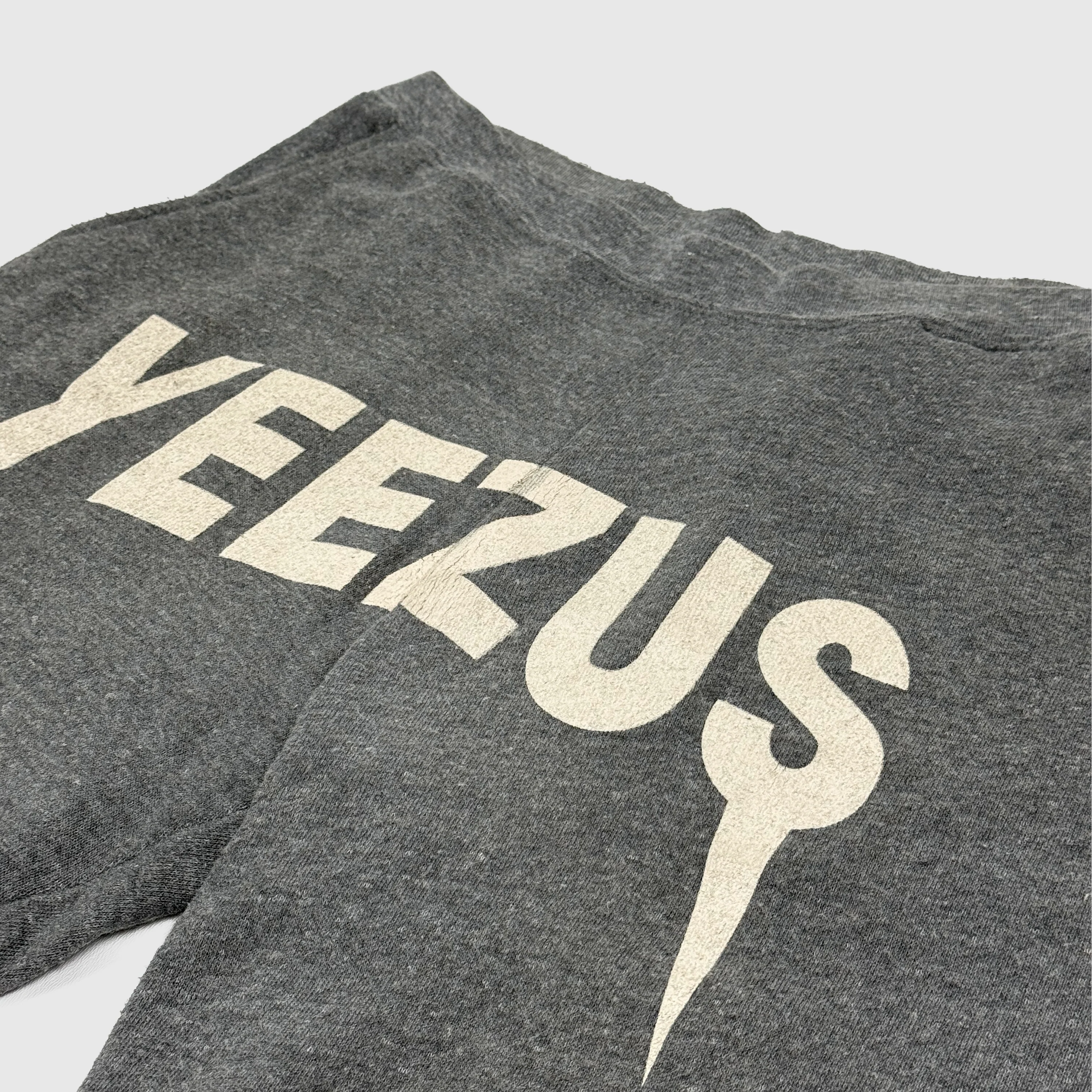 Yeezus Tour 2014 Logo Sweatpants In Heather Grey - Image 3