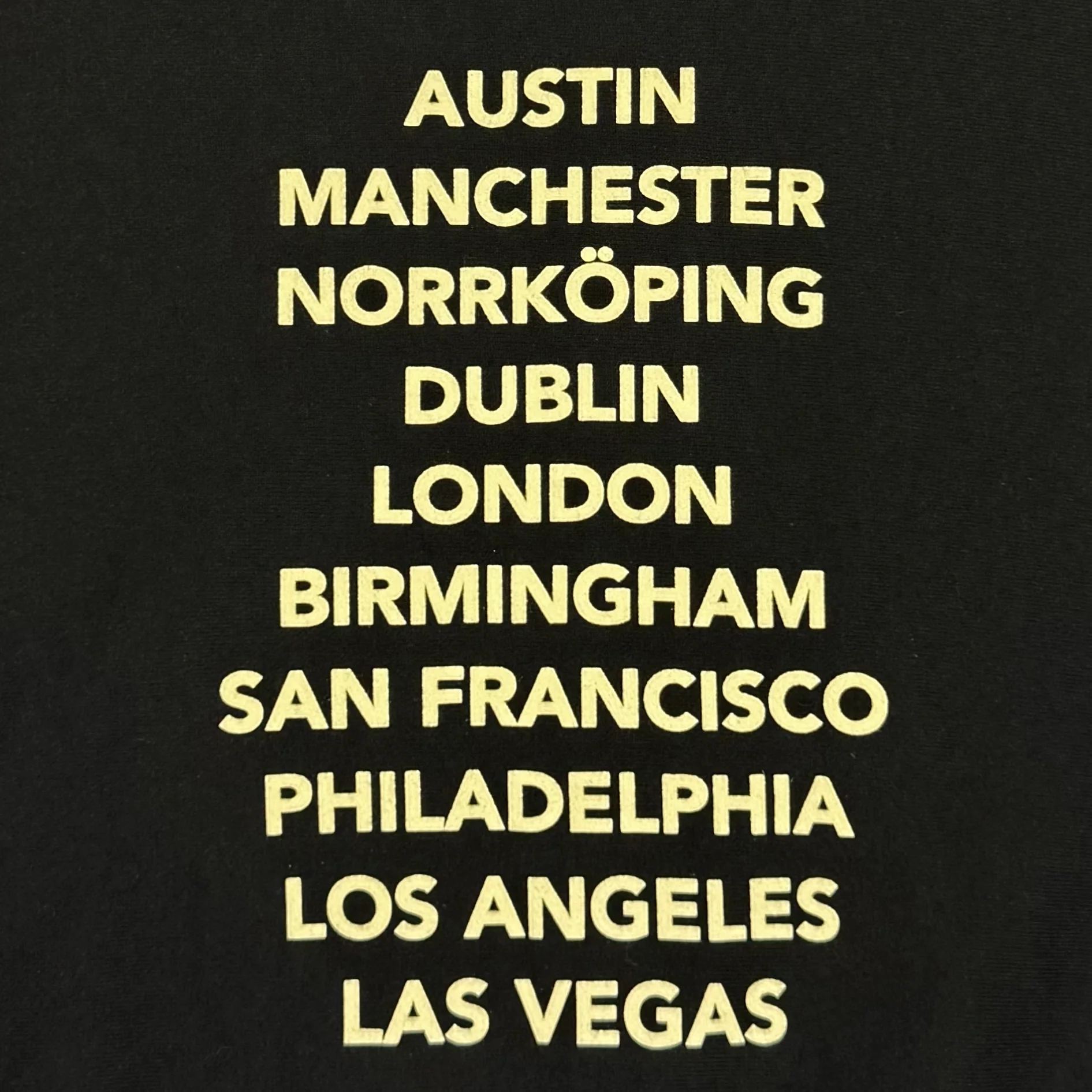 Yeezus Tour 2014 Unreleased Glastonbury Festival Crewneck In Black - Image 5