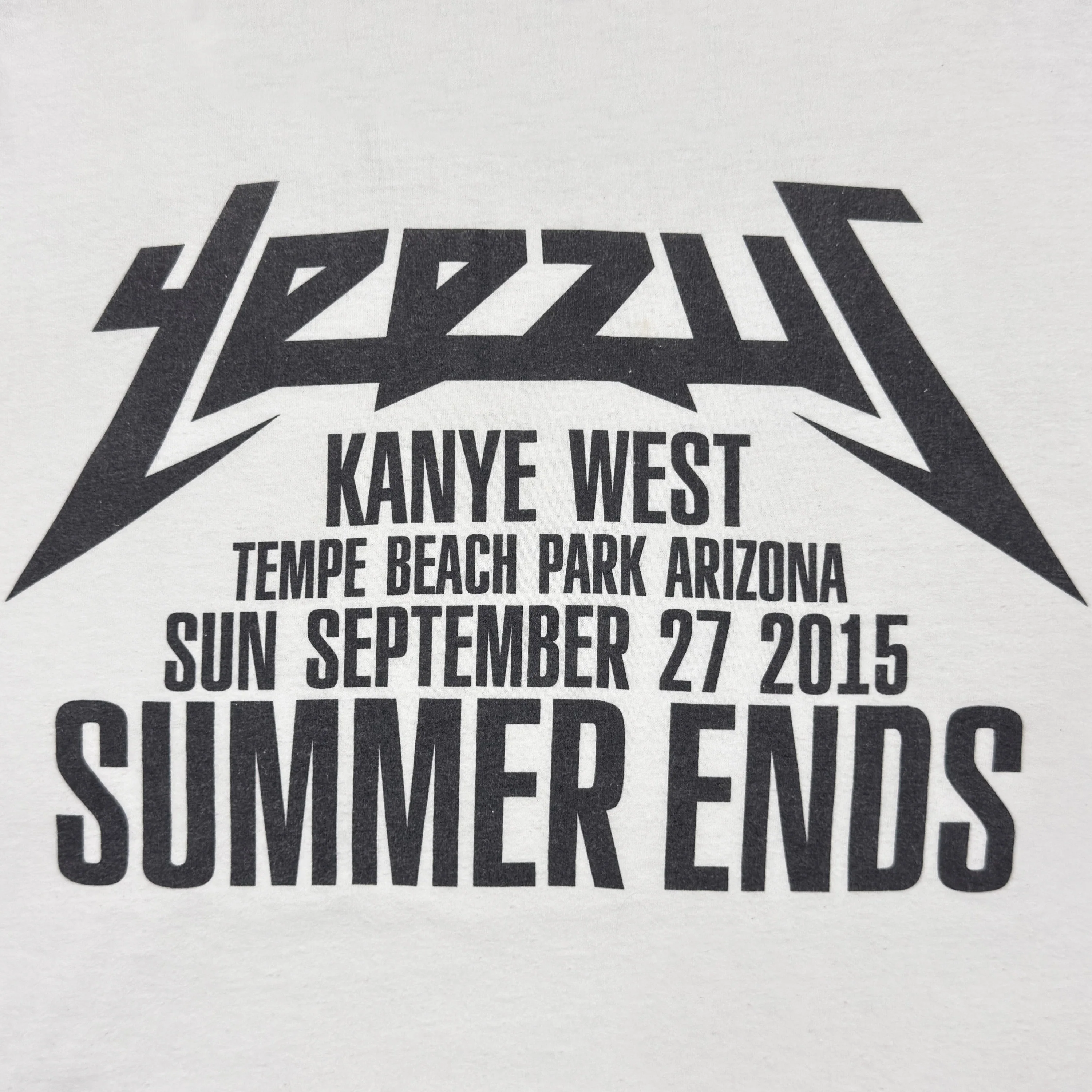 Yeezus Tour 2015 Festival Logo Long Sleeve - Image 8