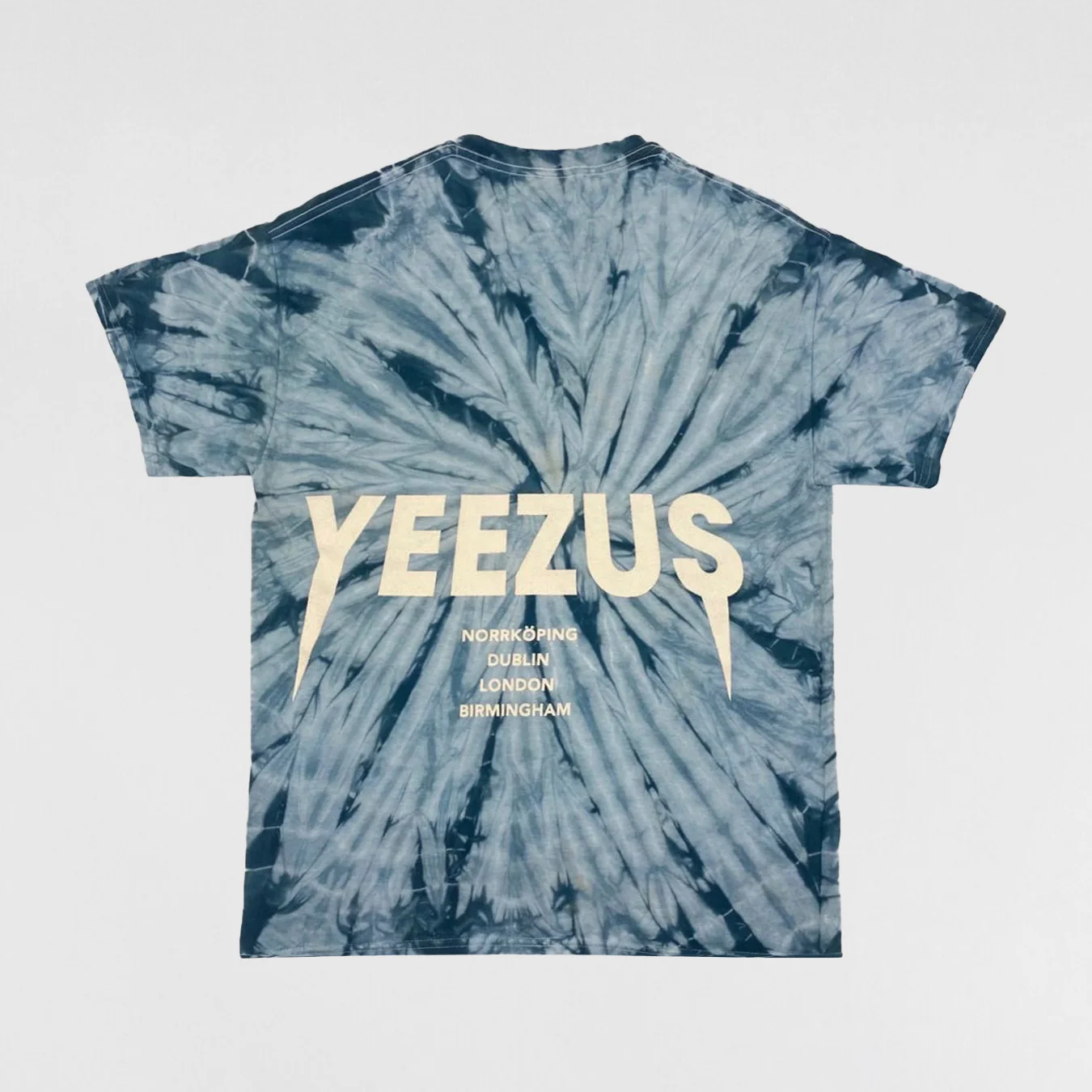 Yeezus Tour 2014 Euro Tie Dye Tee By Virgil Abloh - Image 5