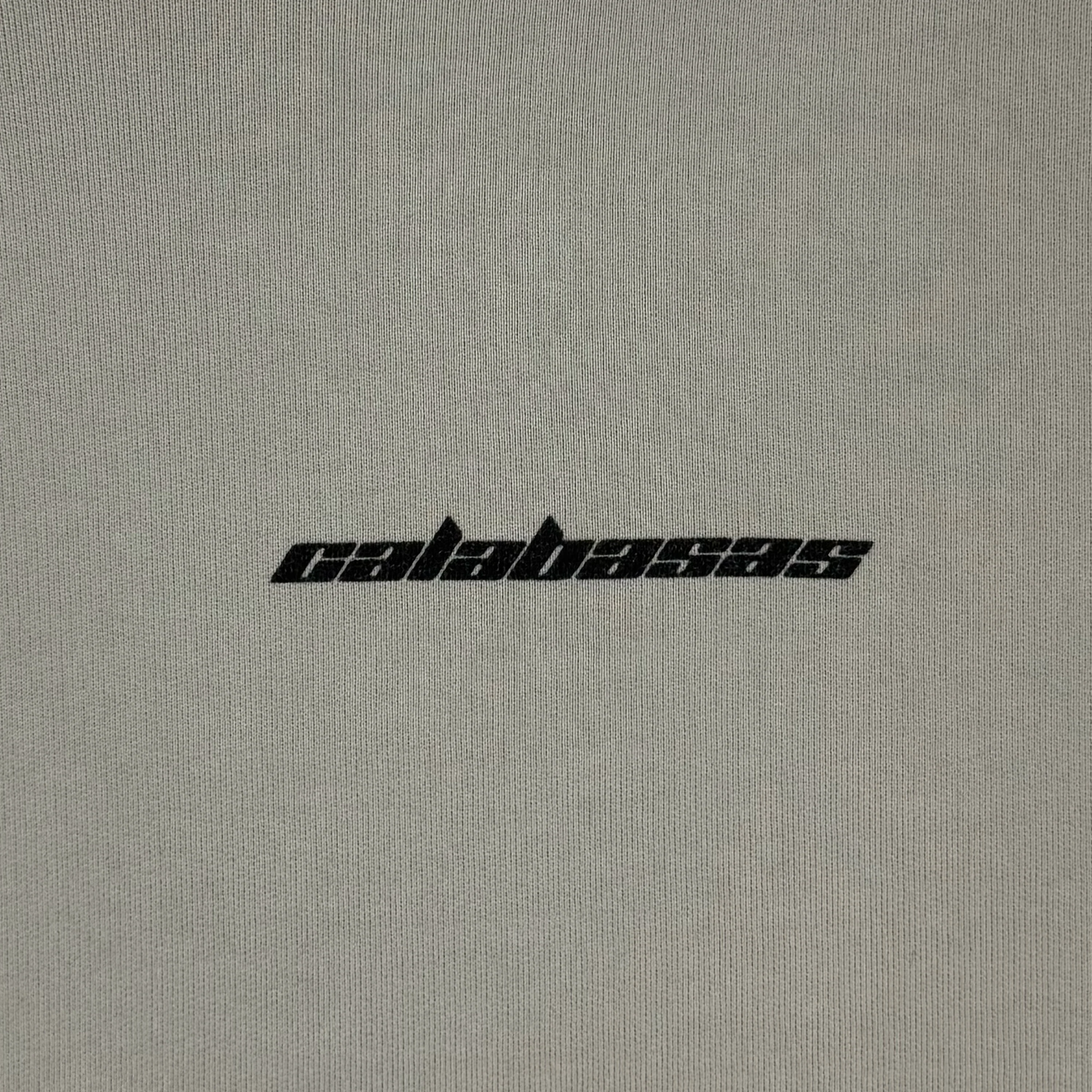 Yeezy 2017 Calabasas Eagle Crest Hoodie In Mist - Image 7