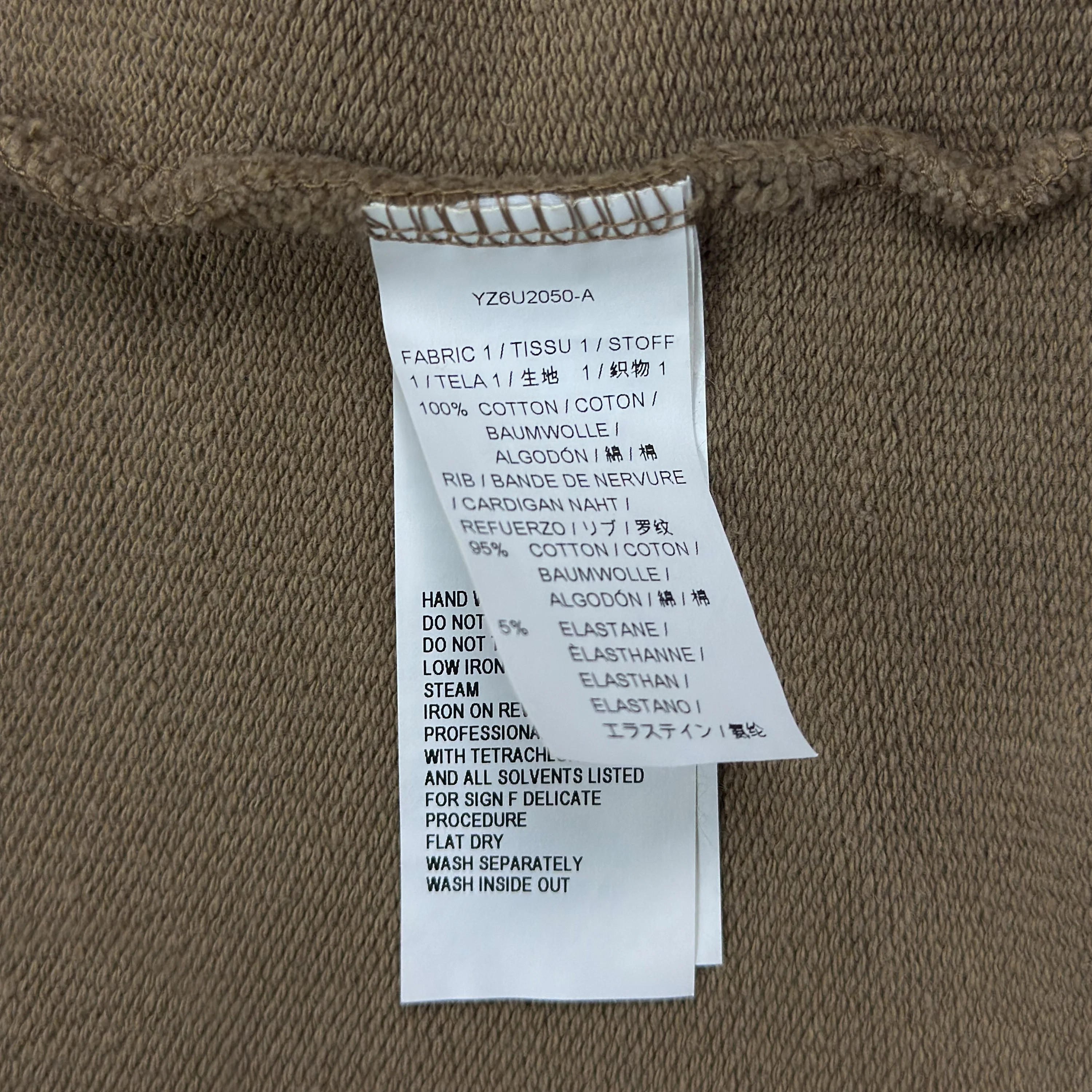 Yeezy 2017 Embroidered Calabasas Hoodie In Trench - Image 5