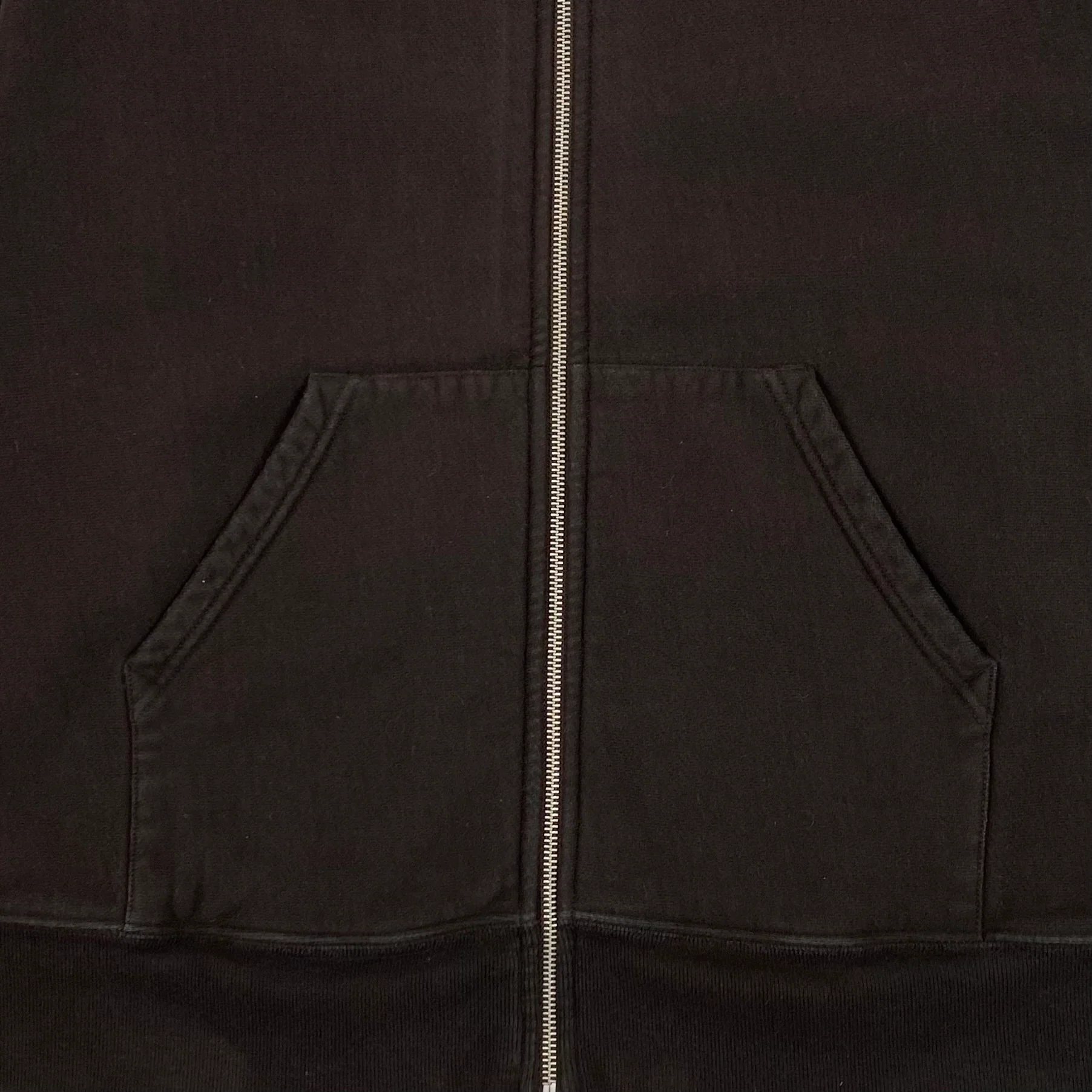 Yeezy Season 3 Zip Up Hoodie In Onyx Dark - Image 5