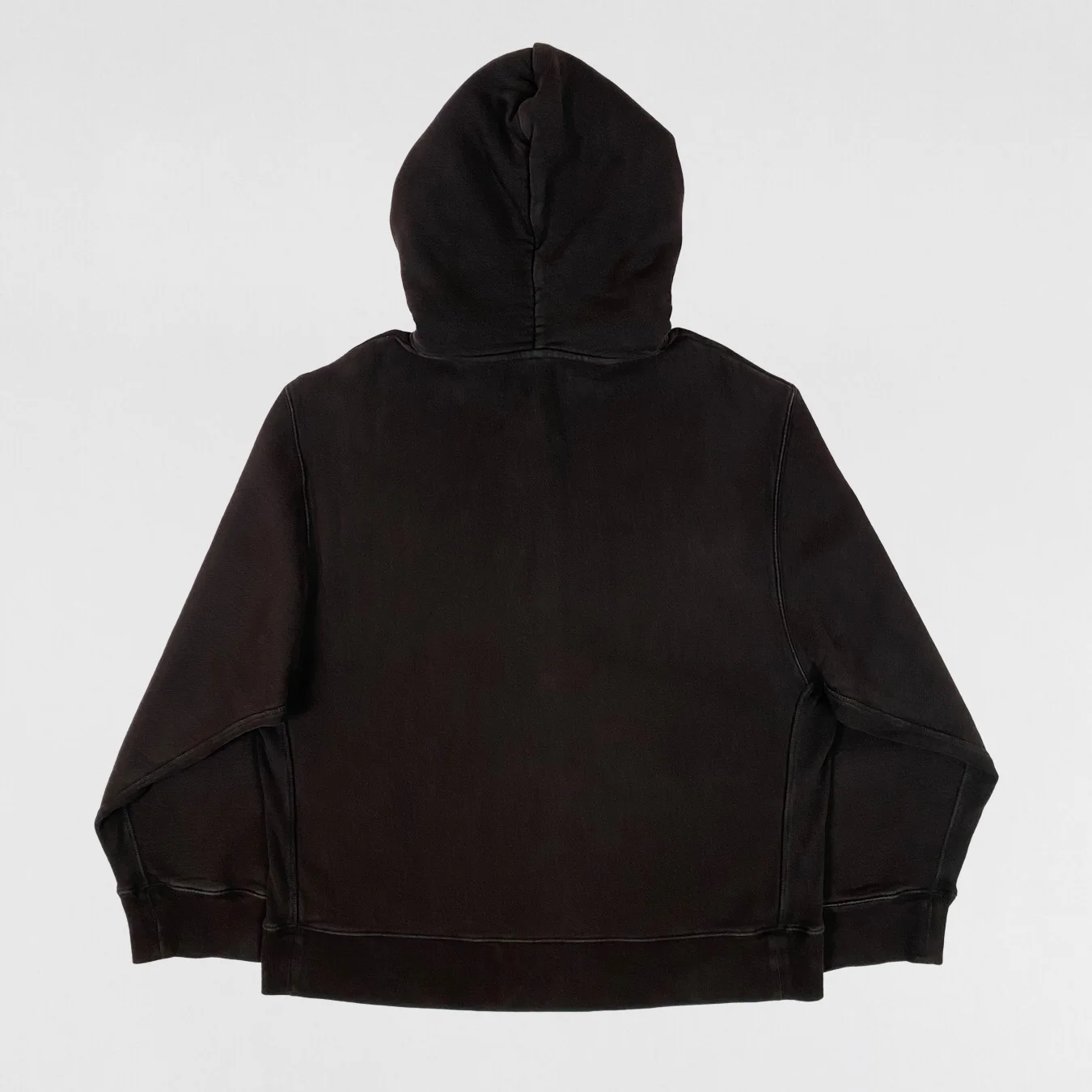 Yeezy Season 3 Zip Up Hoodie In Onyx Dark - Image 6