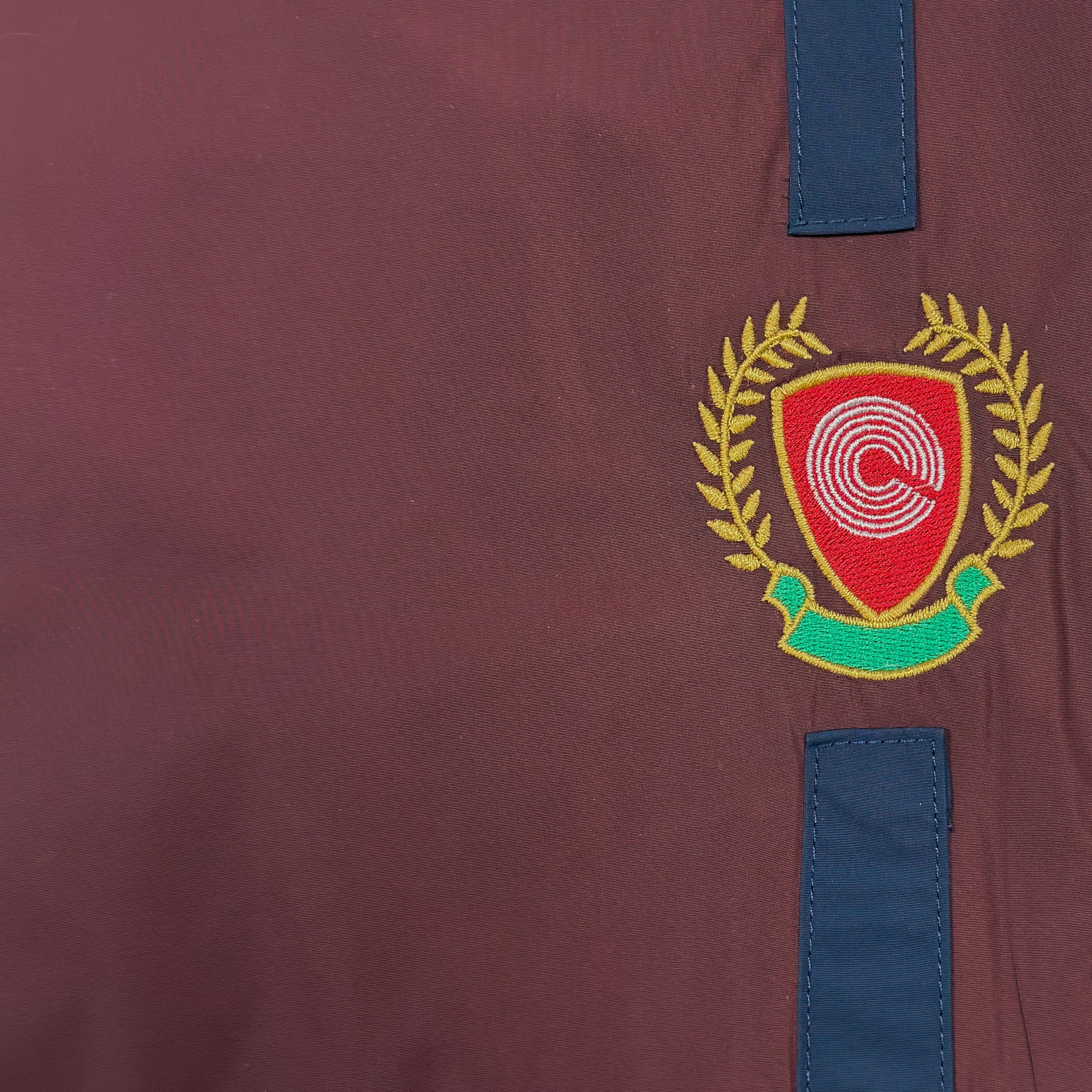 Yeezy Season 5 Crest Track Pants In Oxblood - Image 3