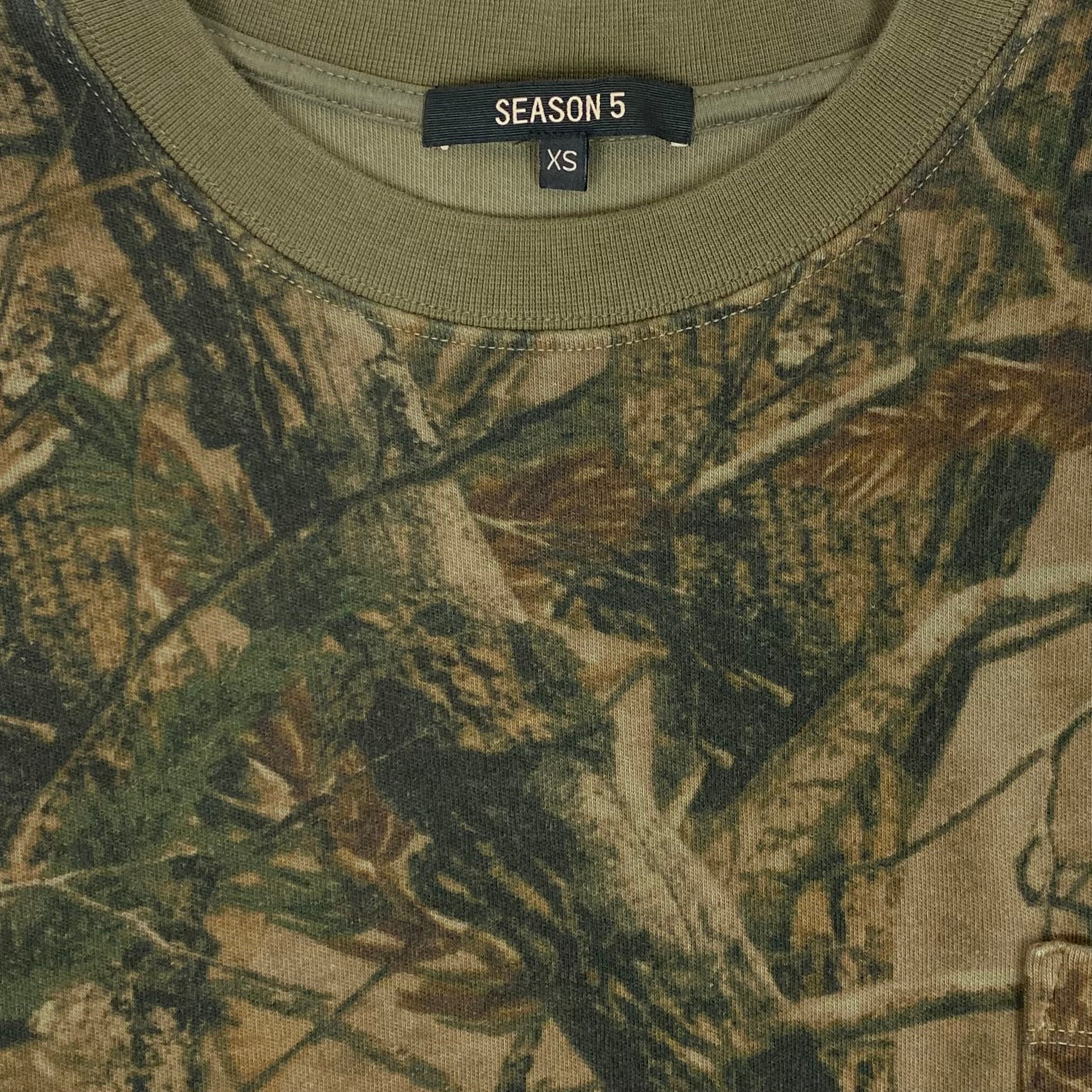 Yeezy Season 5 Pocket Long Sleeve In Wolves Camo - Image 3