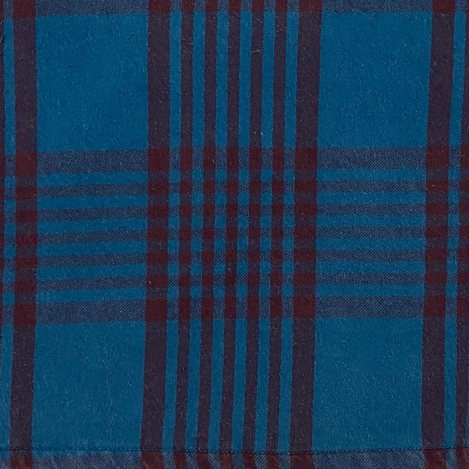 Yeezy Season 5 Padded Oversized Flannel In Blue - Image 7