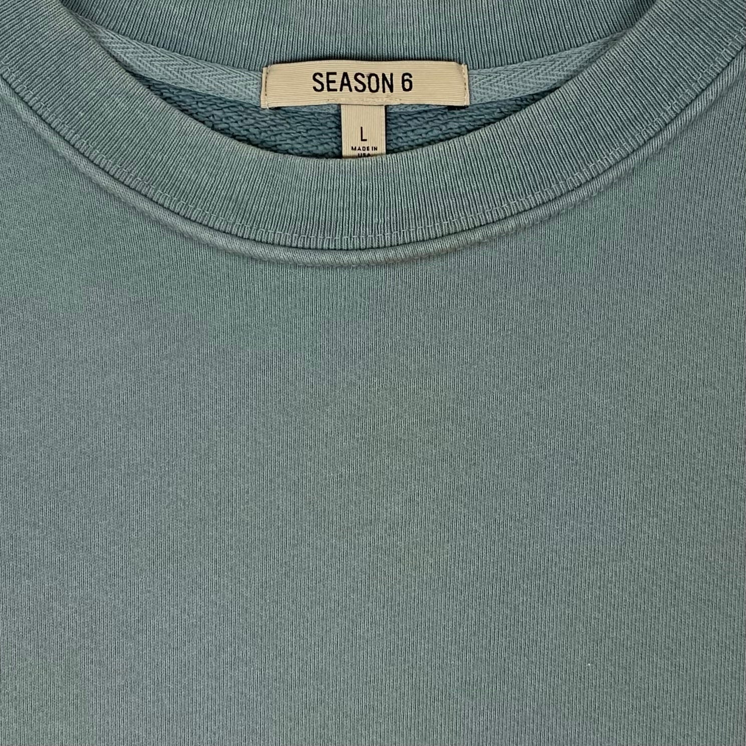 Yeezy Season 6 Crewneck In Glacier - Image 2