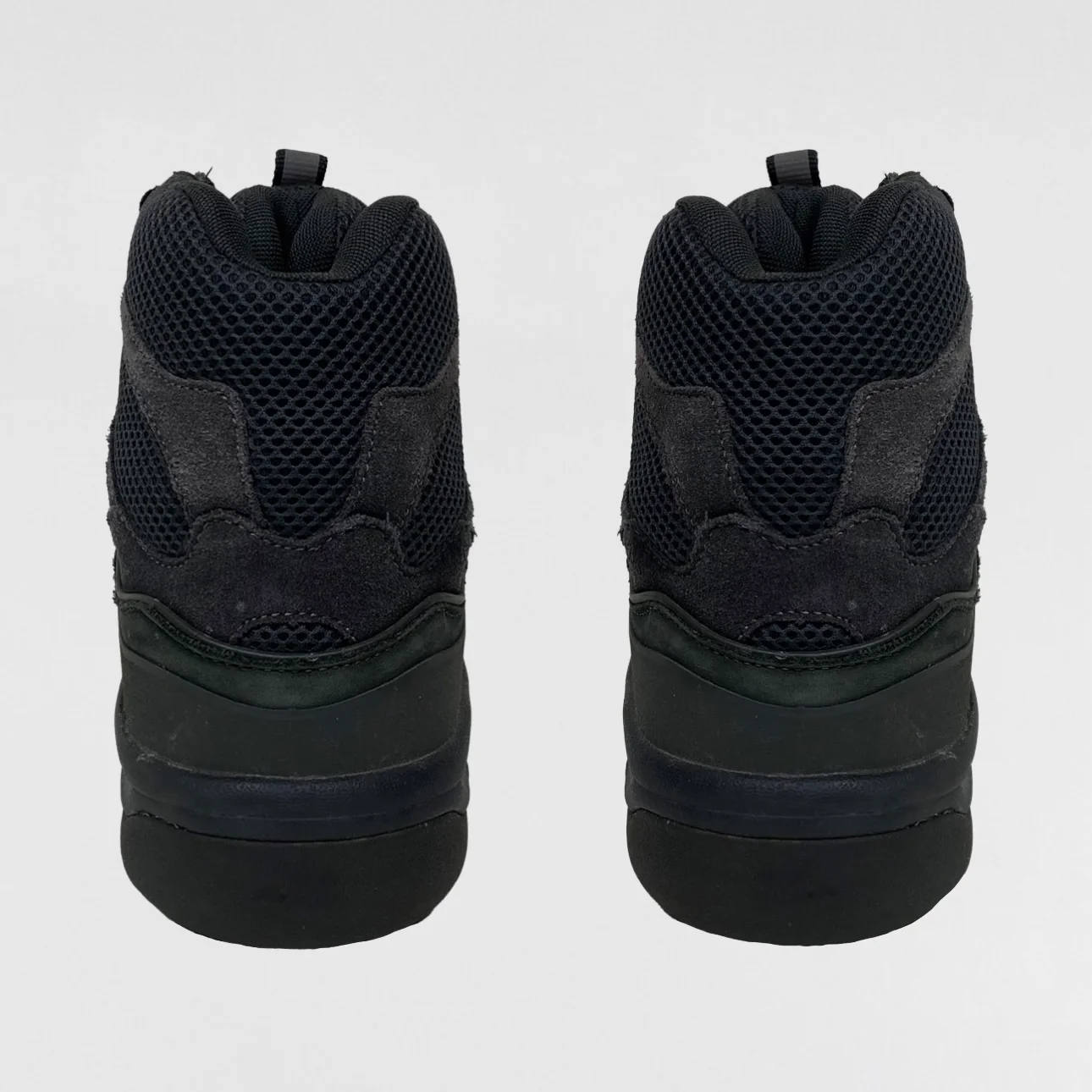 Yeezy Season 6 Suede Desert Boots In Graphite - Image 7