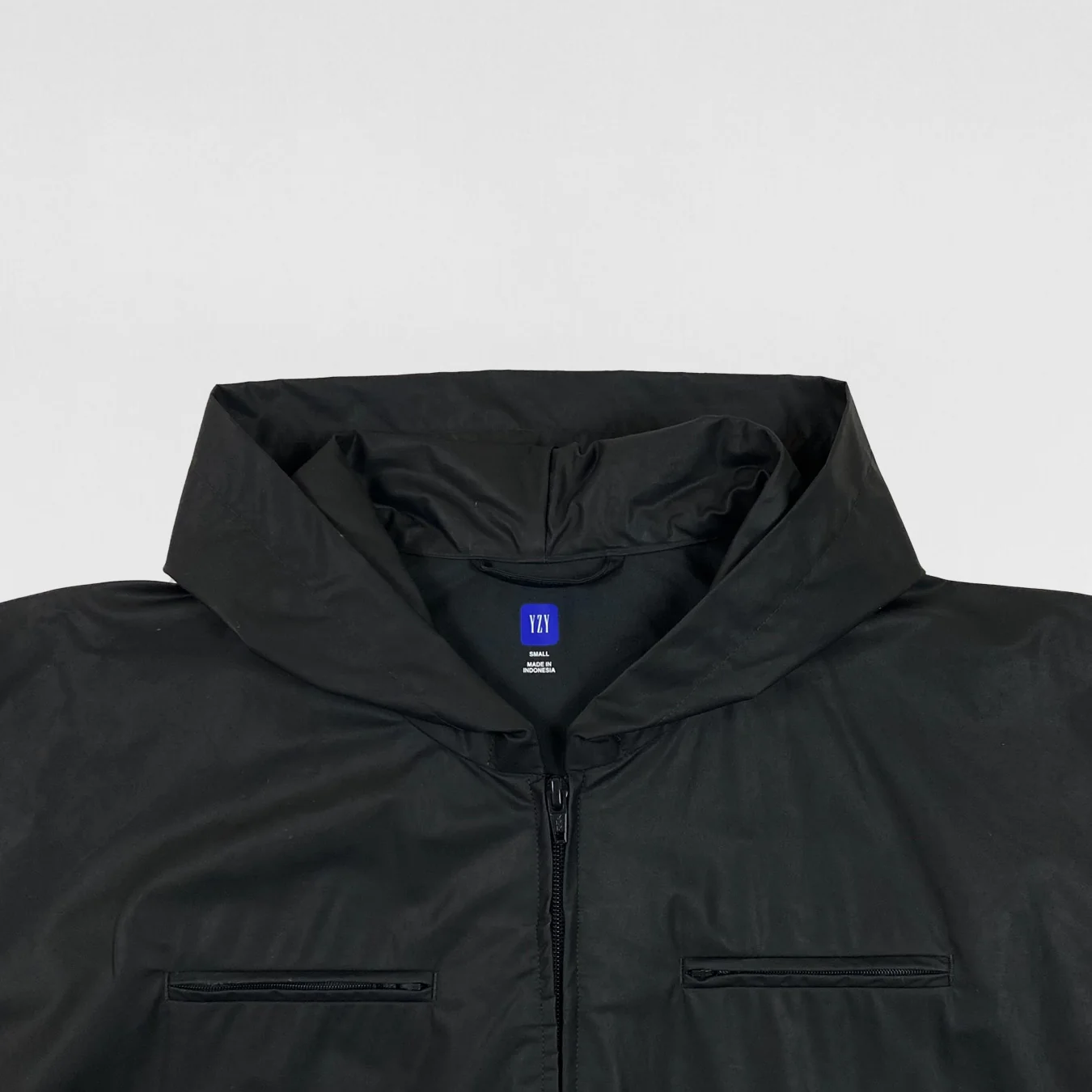 Yeezy Gap Balenciaga 2022 Coated Cotton Overalls In Black - Image 3