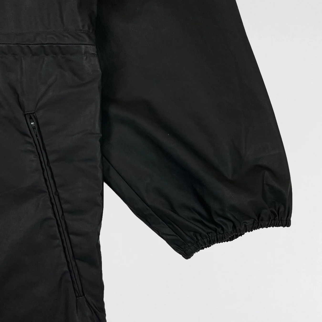 Yeezy Gap Balenciaga 2022 Coated Cotton Overalls In Black - Image 6
