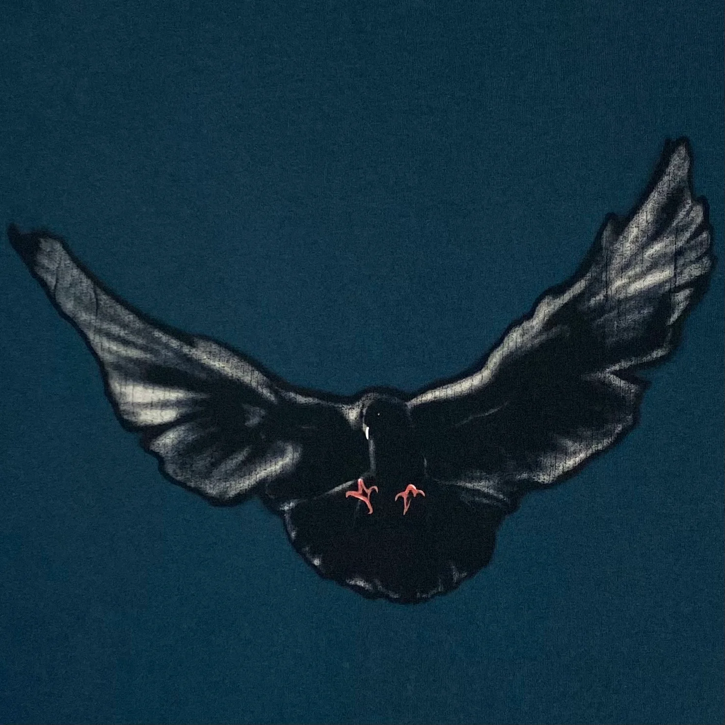 Yeezy Gap Balenciaga 2022 Dove Long Sleeve In Dark Blue - Image 2