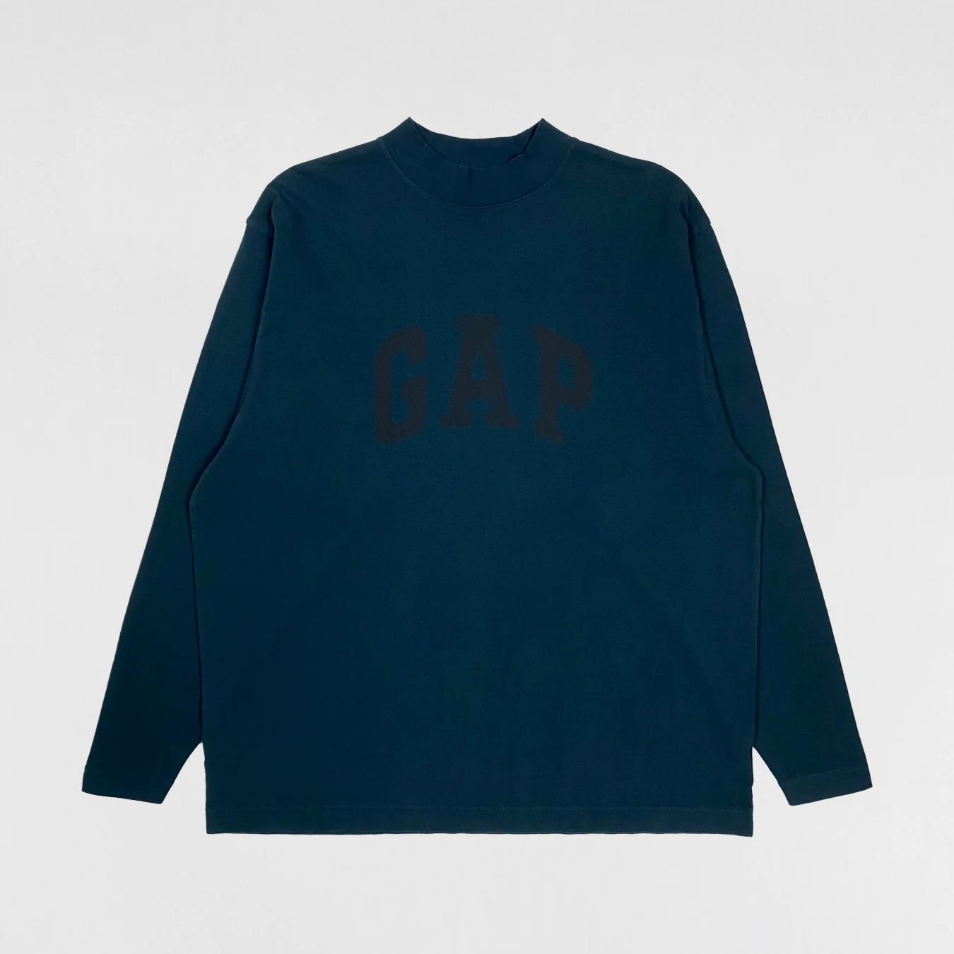 Yeezy Gap Balenciaga 2022 Dove Long Sleeve In Dark Blue - Image 3