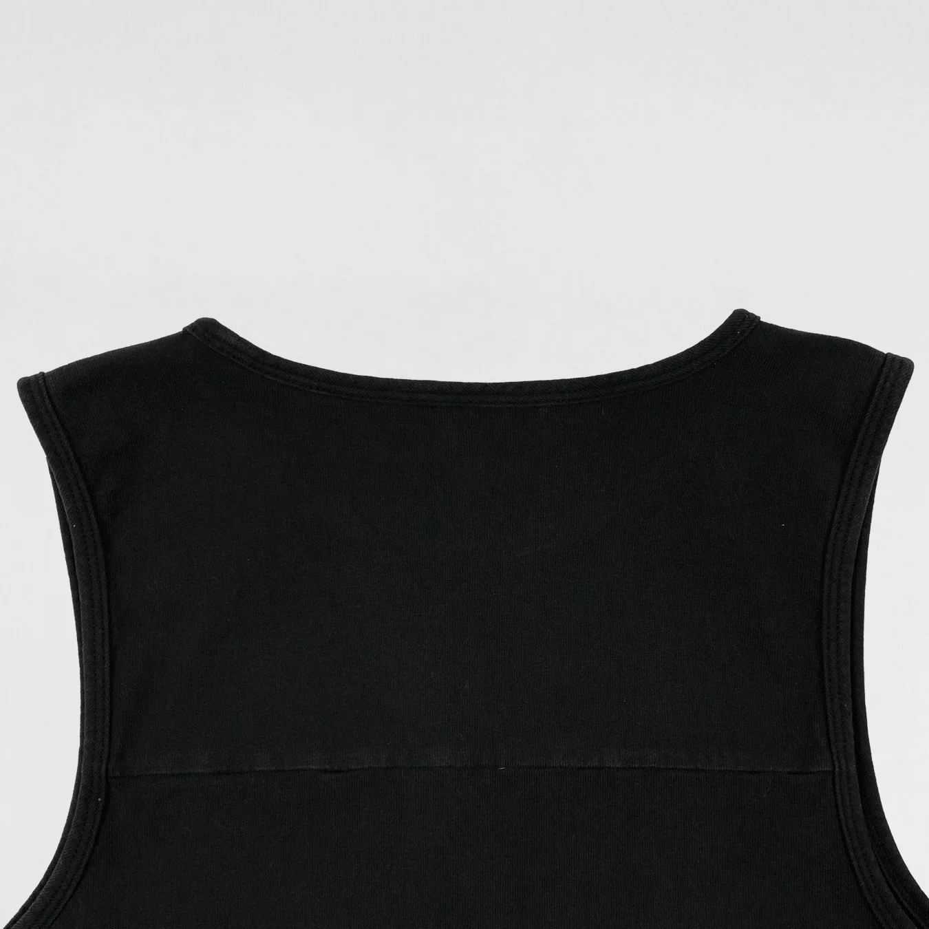 Yeezy Gap Balenciaga 2022 Loose Tank Top In Black - Image 5