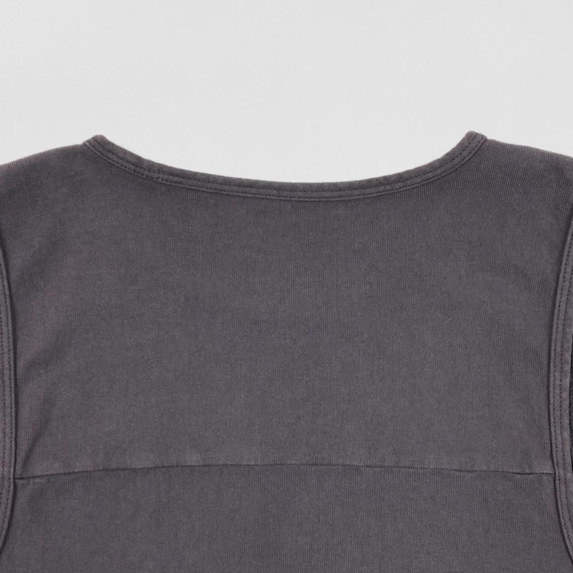 Yeezy Gap Balenciaga 2022 Loose Tank Top In Dark Grey - Image 5