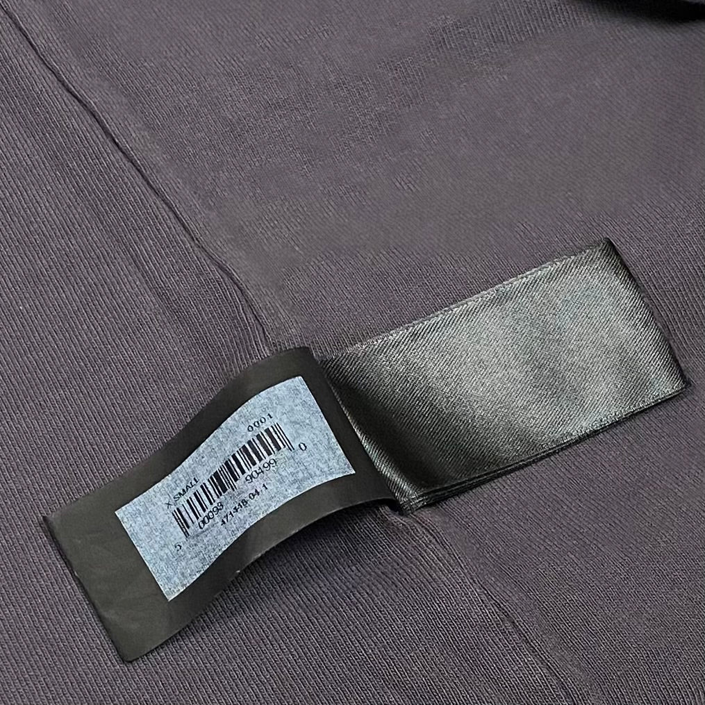 Yeezy Gap Balenciaga 2022 No Seam Logo Boxy Tee In Dark Grey - Image 4