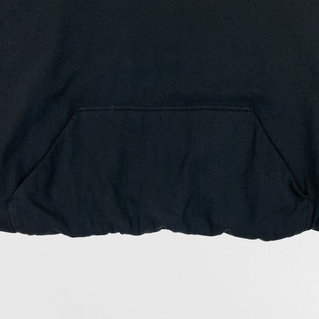 Yeezy Gap Balenciaga 2022 Logo Hoodie In Black - Image 4