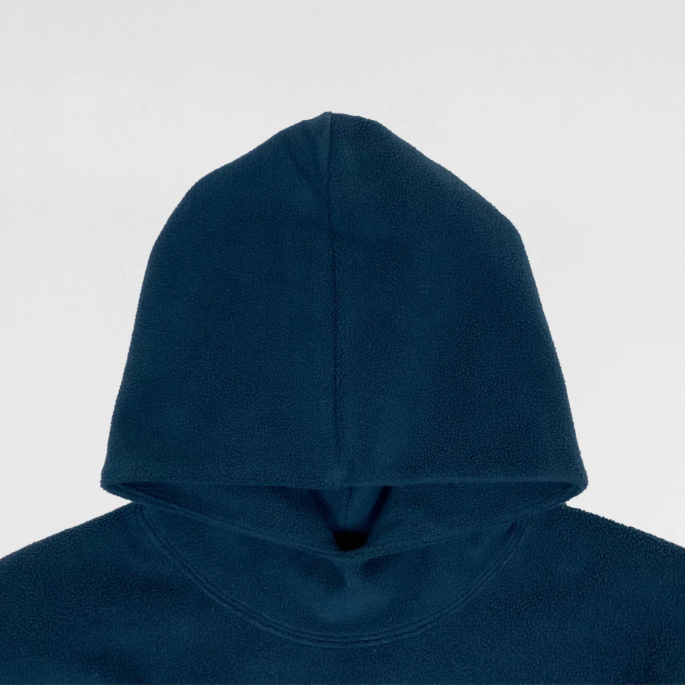 Yeezy Gap Balenciaga 2022 Polar Fleece Hoodie In Dark Blue - Image 3