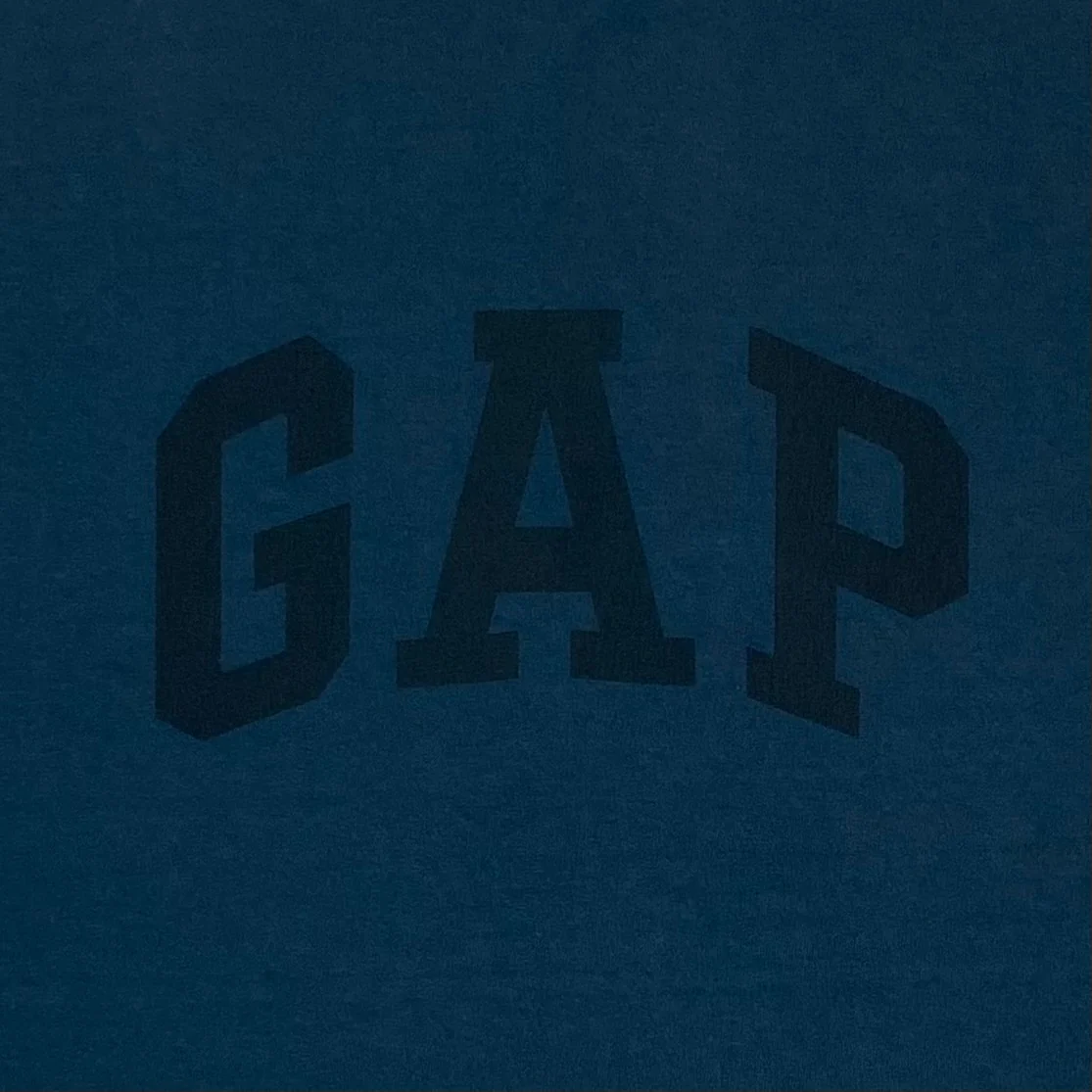 Yeezy Gap Balenciaga 2022 Quarter Sleeve Dove Tee In Dark Blue - Image 2