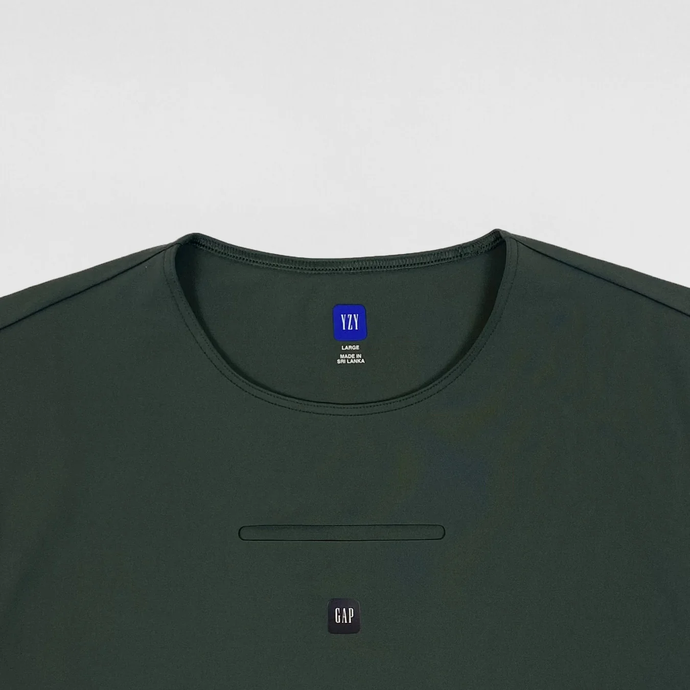 Yeezy Gap Balenciaga 2022 Second Skin Long Sleeve In Dark Green - Image 2