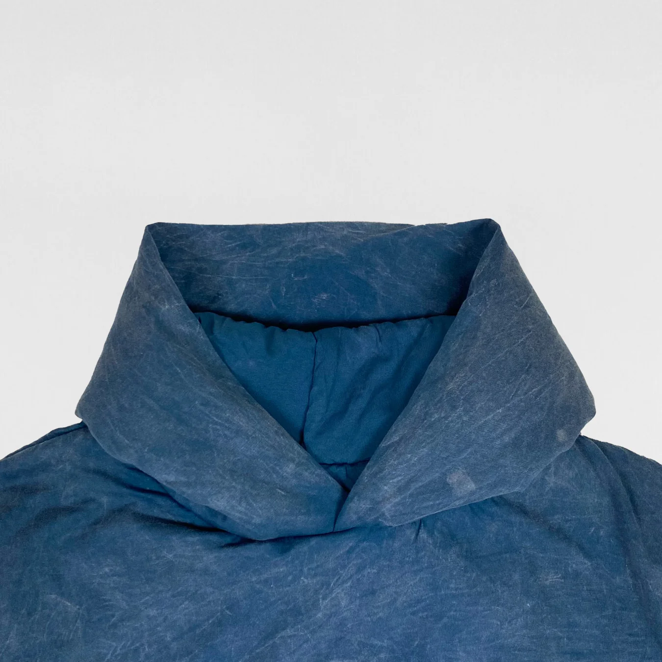 YZY 2020 Unreleased Cloud Hooded Jacket In Washed Blue - Image 2