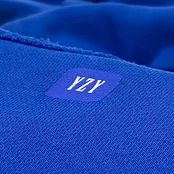 Yeezy Gap 2021 Double Layered Hoodie In Blue - Image 4