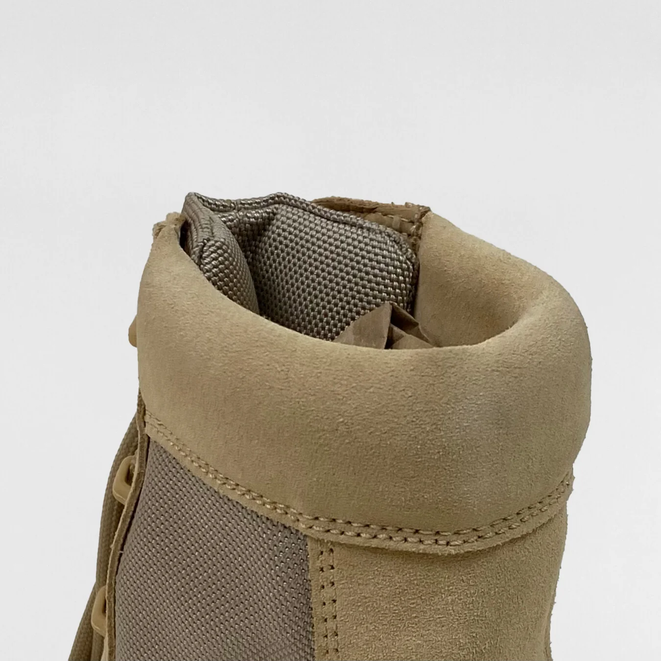 Yeezy Season 4 Combat Boots In Sand - Image 7