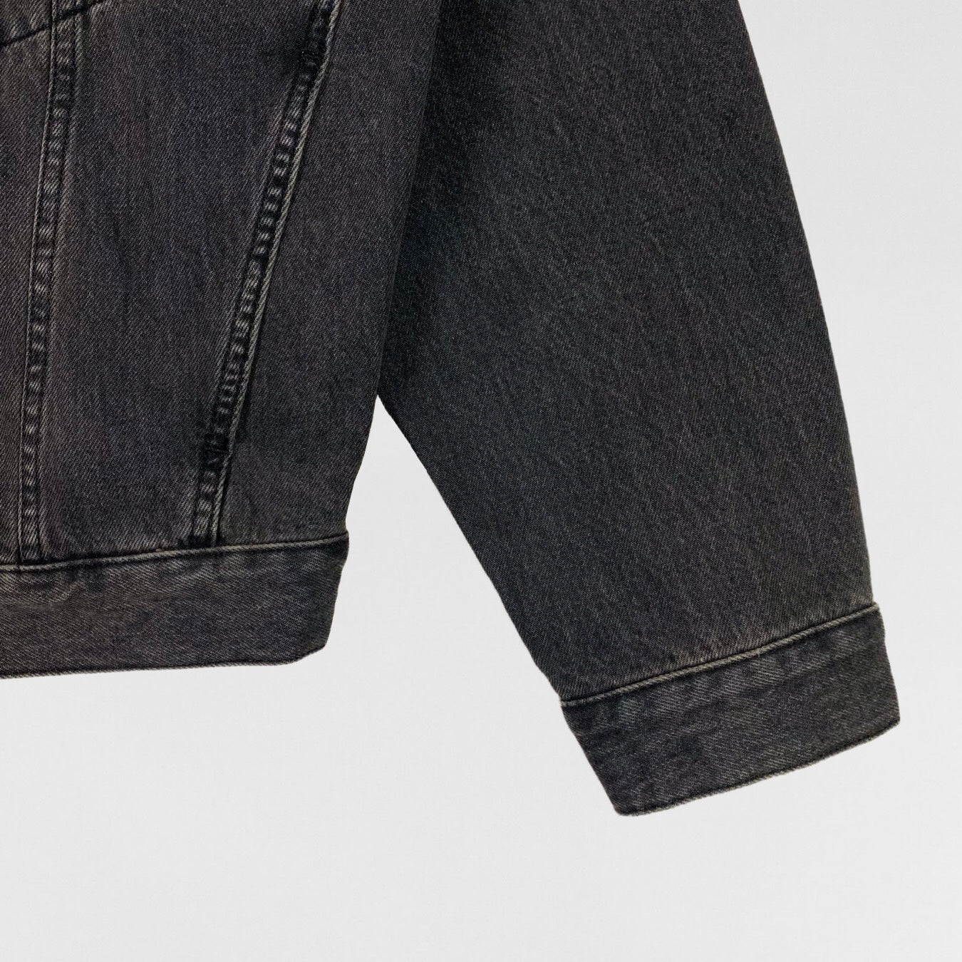 Yeezy Season 5 Classic Denim Jacket In Faded Ink - Image 5