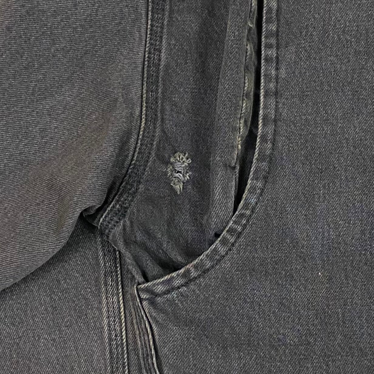 Yeezy Season 5 Workwear Denim Jacket In Faded Ink - Image 7