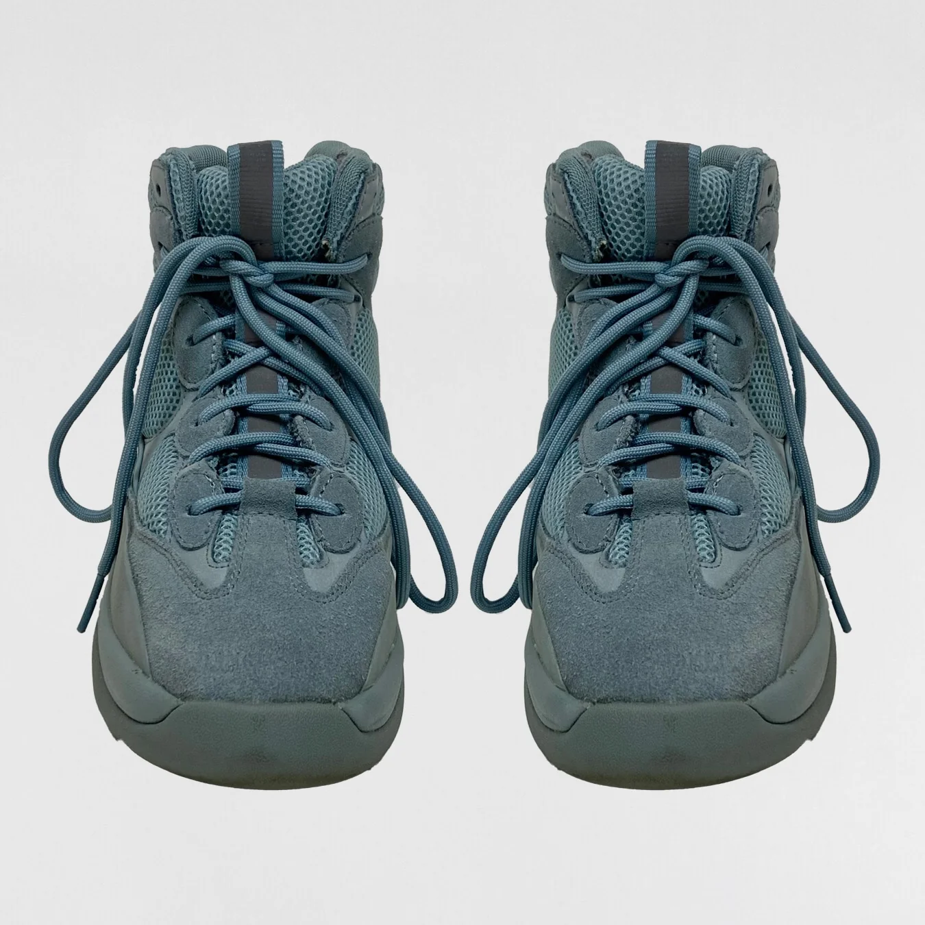 Yeezy Season 7 Suede Desert Boots In House Blue - Image 3