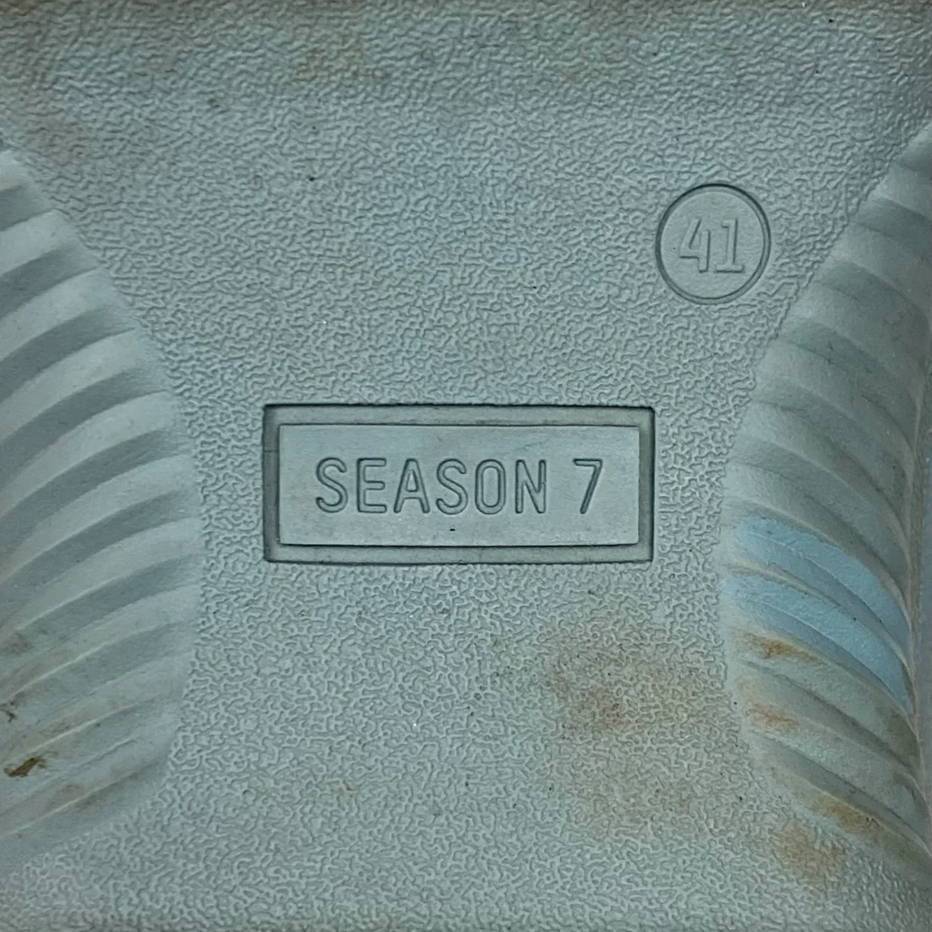 Yeezy Season 7 Suede Desert Boots In House Blue - Image 8